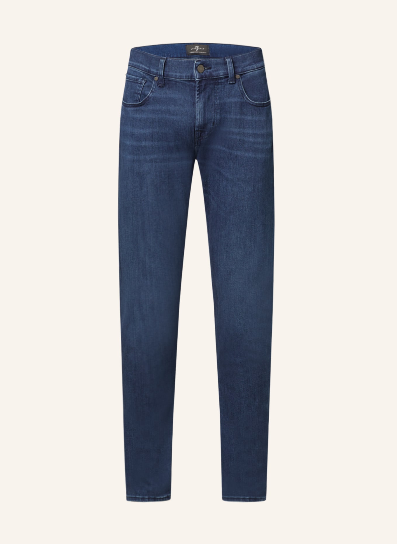 7 for all mankind Jeans Slimmy Tapered Fit, Farbe: MID BLUE (Bild 1)