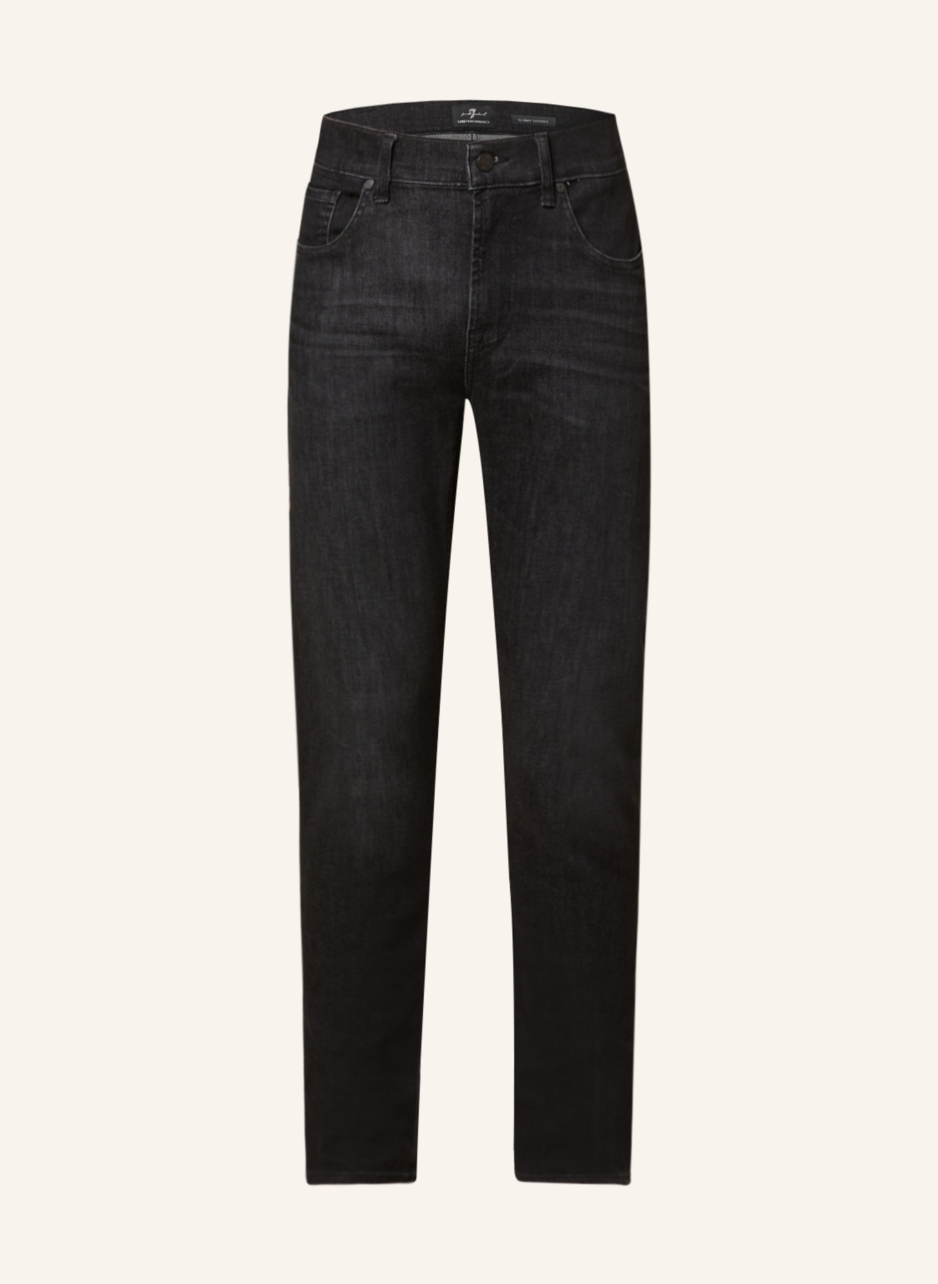 7 for all mankind Jeans SLIMMY Tapered Fit, Farbe: SCHWARZ (Bild 1)