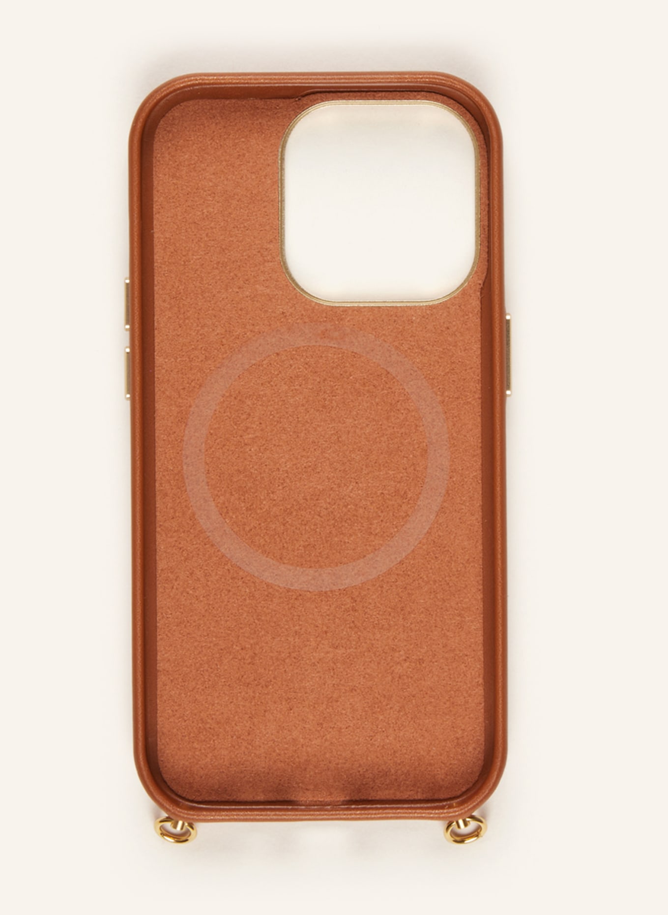 CHEEKY CHAIN MUNICH Smartphone case, Color: COGNAC (Image 2)