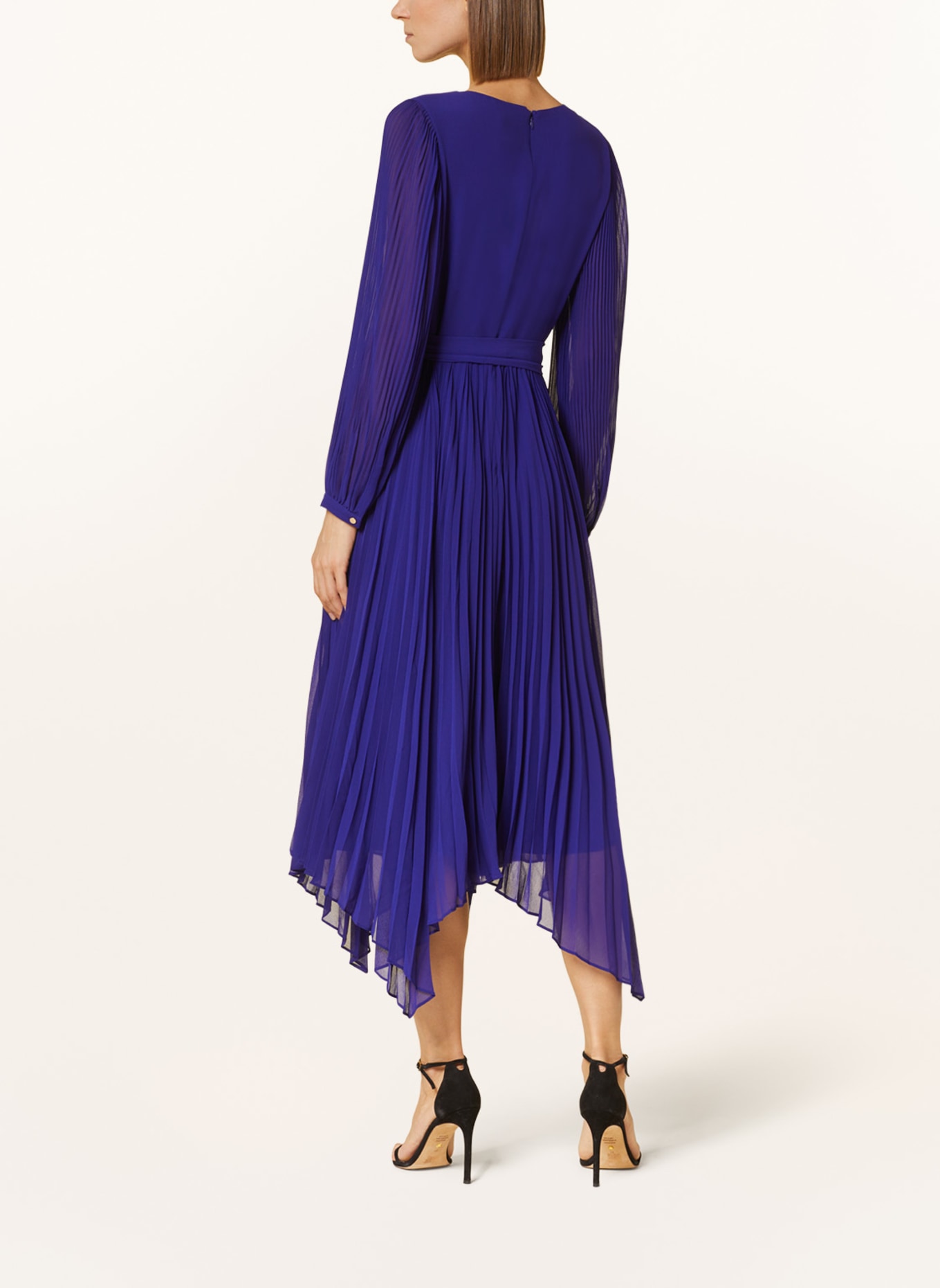 Phase Eight Pleated dress PETRA, Color: PURPLE (Image 3)