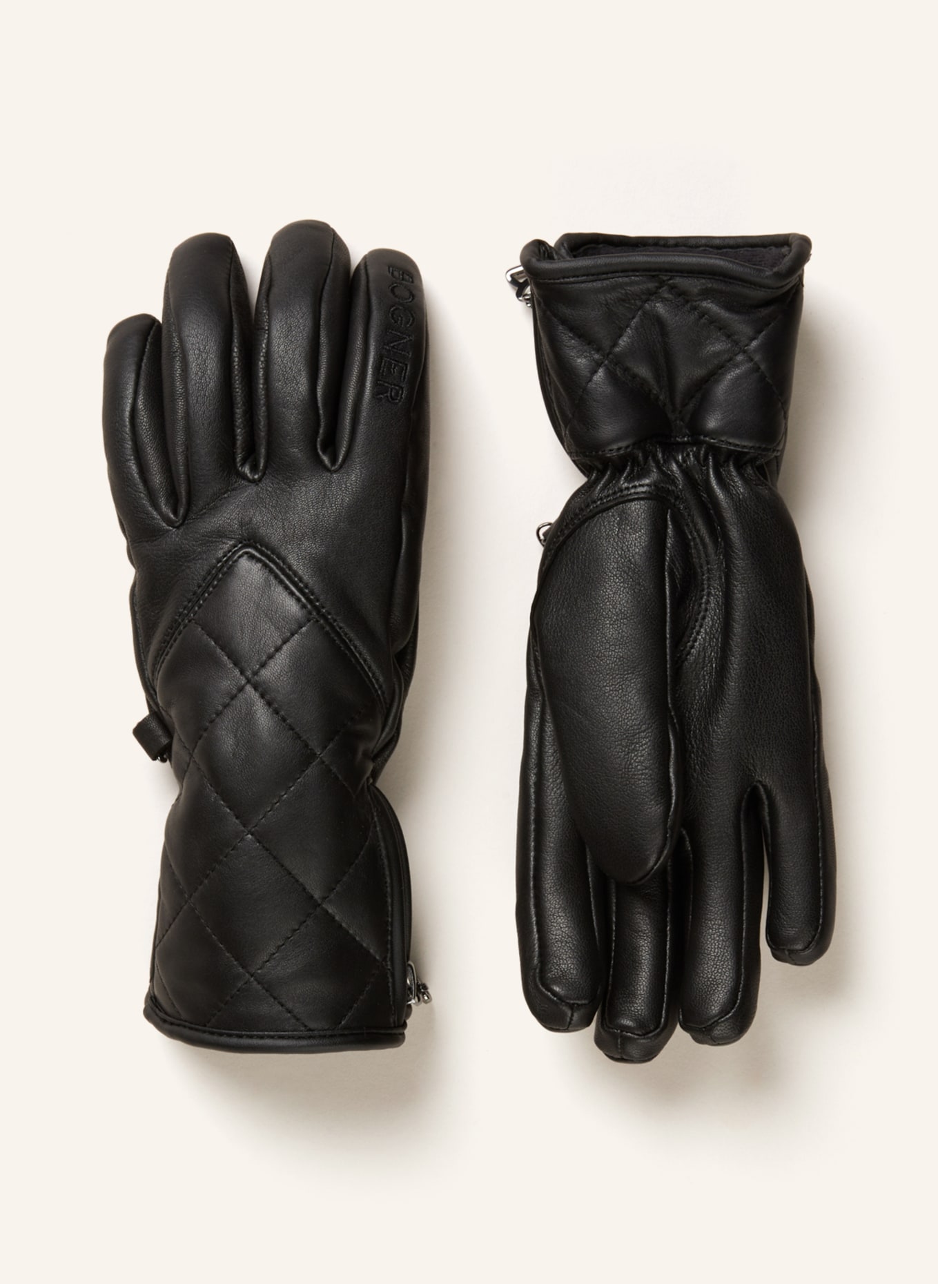 BOGNER Ski gloves DANA, Color: BLACK (Image 1)