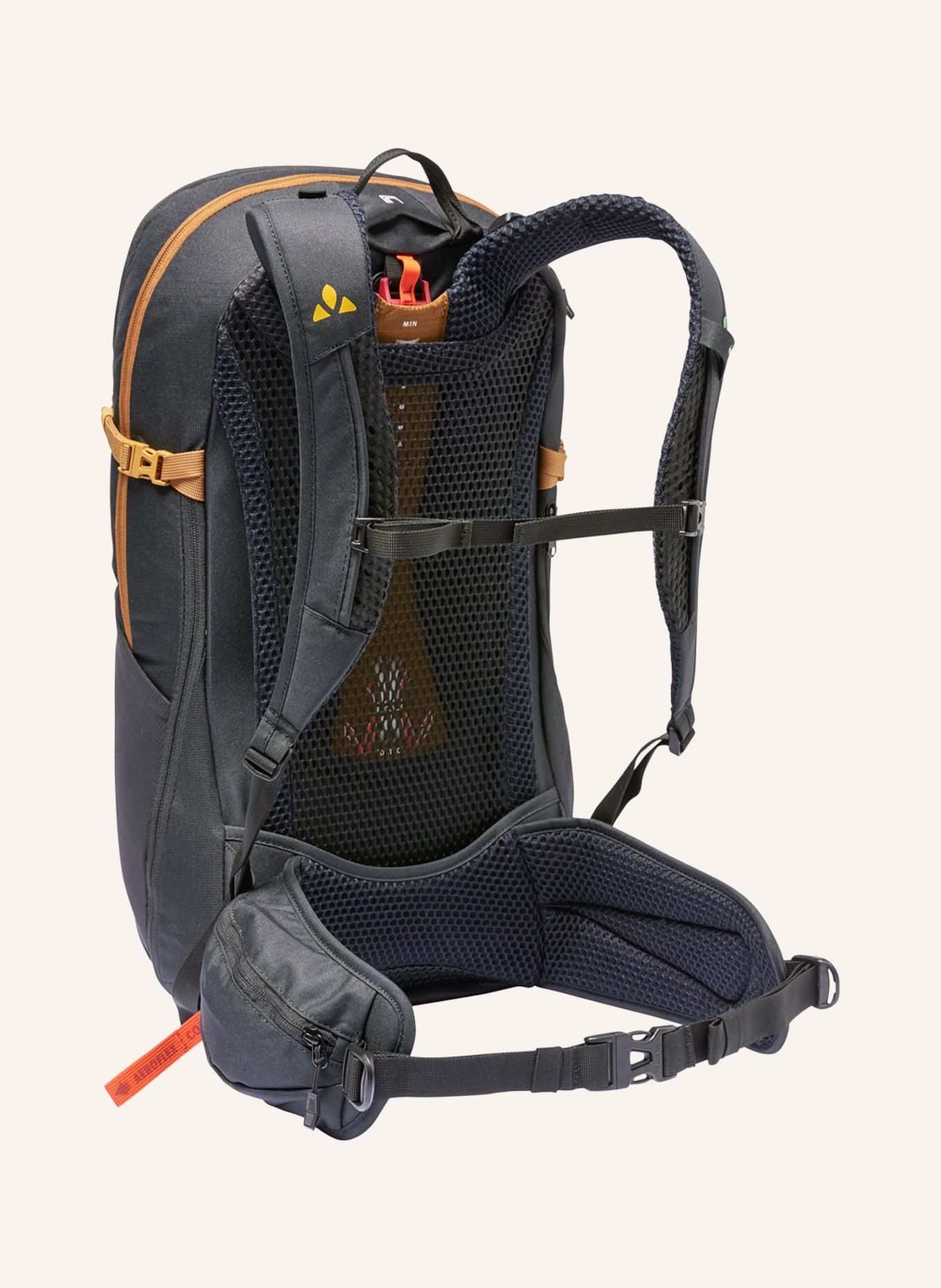 VAUDE Backpack WIZARD 24+4, Color: BLACK/ BROWN (Image 2)