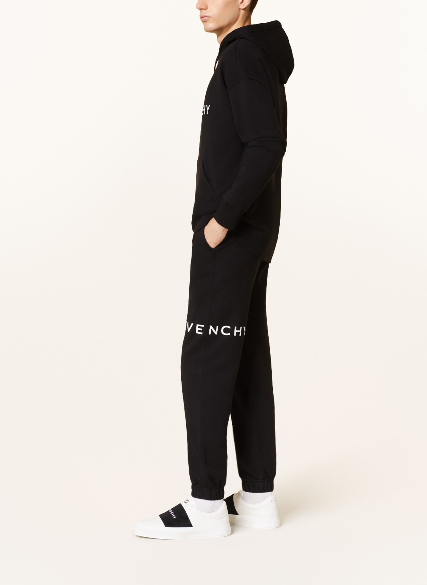 GIVENCHY Pants in jogger style, Color: BLACK (Image 4)