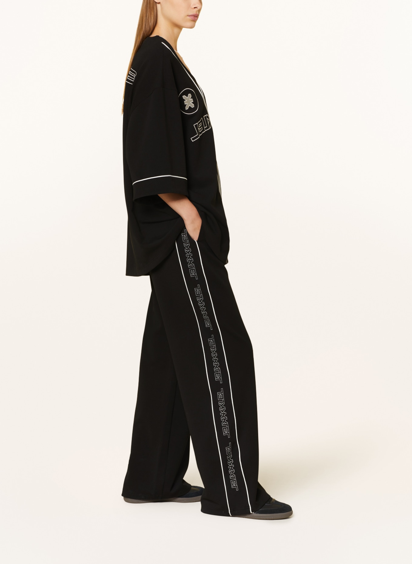 KARO KAUER Sweatpants, Color: BLACK (Image 4)
