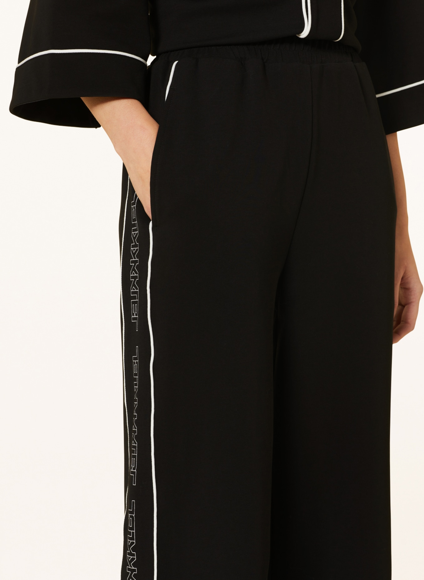 KARO KAUER Sweatpants, Color: BLACK (Image 5)