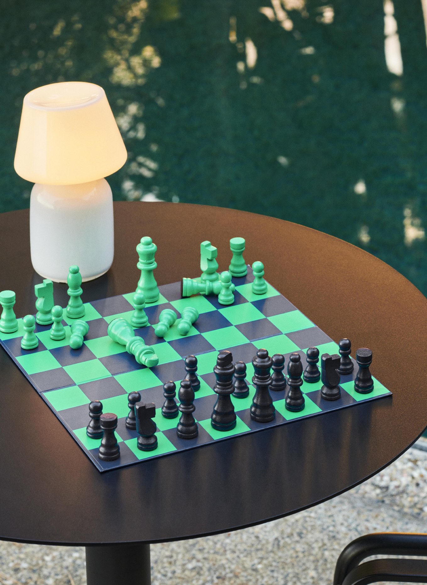 HAY Board game CHESS, Color: MINT/ BLUE (Image 3)