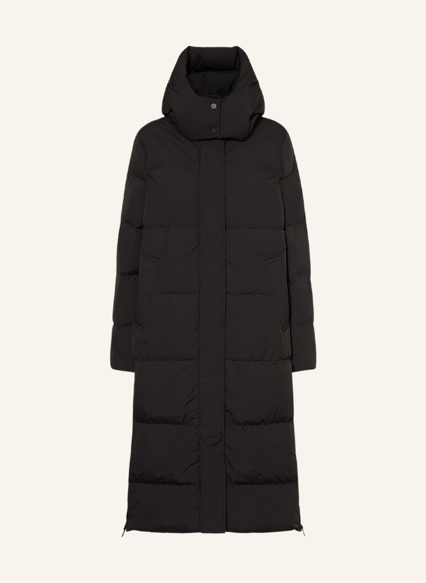 someday Down coat VARICA with detachable hood, Color: BLACK (Image 1)