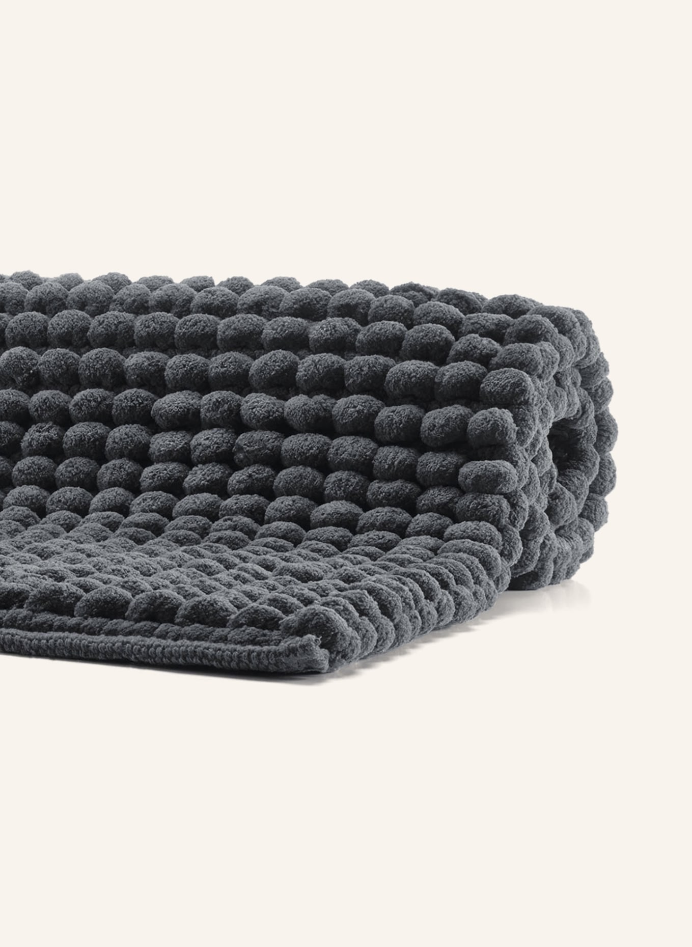 AQUANOVA Bath mat AXEL: DARK GRAY