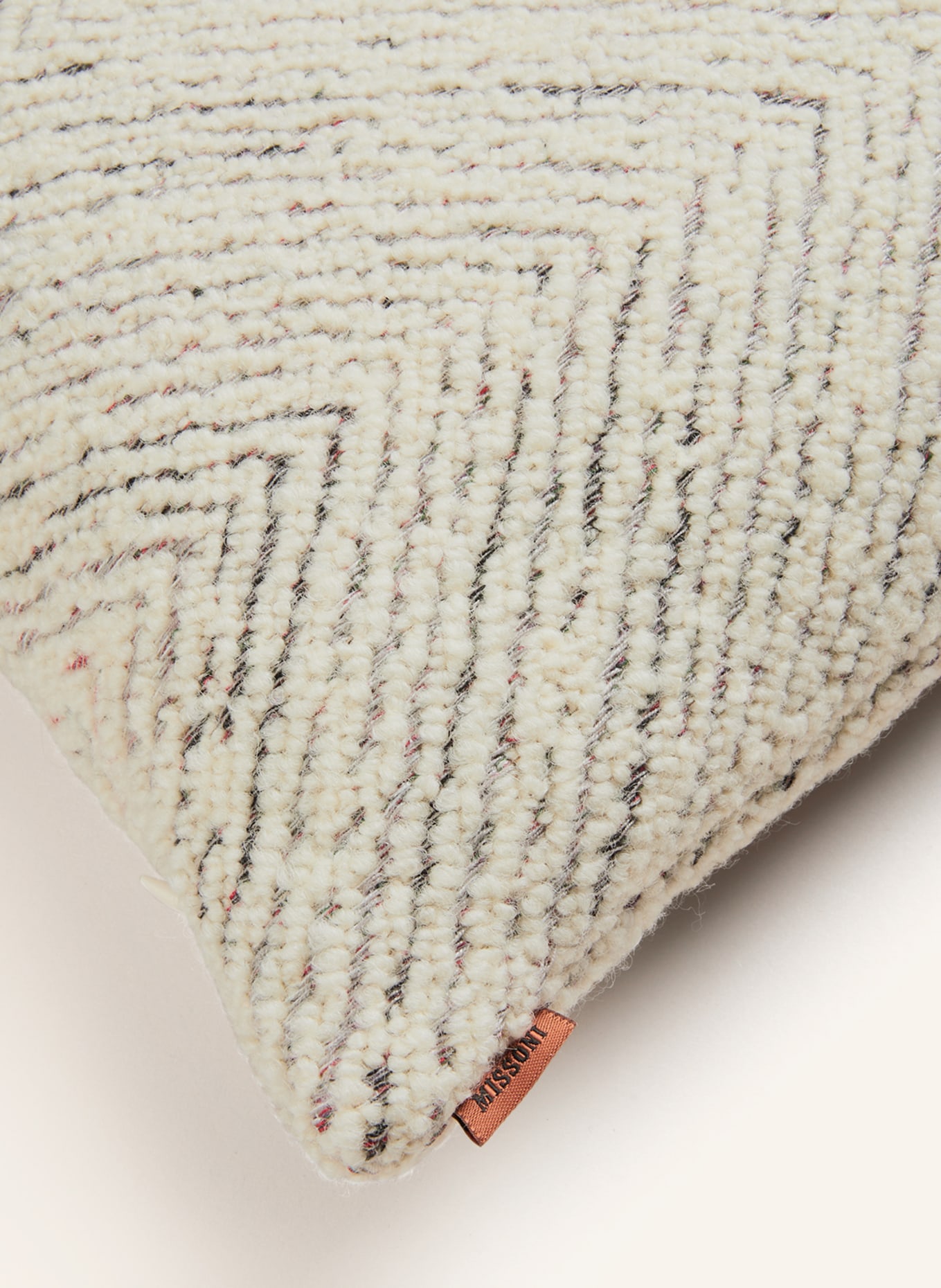 MISSONI Home Dekorační polštář GRES s výplní z prachového peří, Barva: BÉŽOVÁ (Obrázek 3)