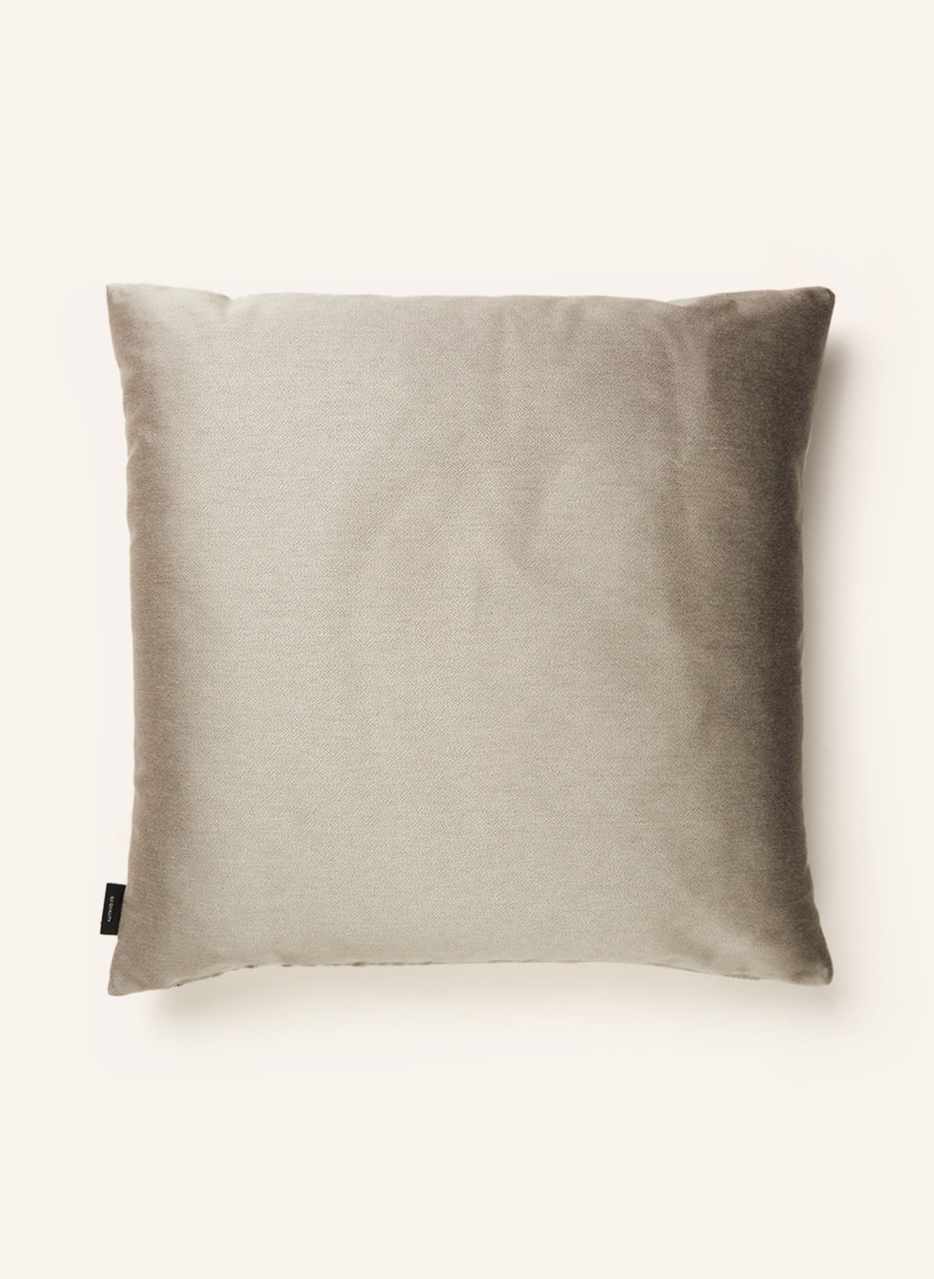 ROHLEDER Decorative cushion PALM BEACH with feather filling, Color: GRAY/ LIGHT GRAY/ BLACK (Image 2)
