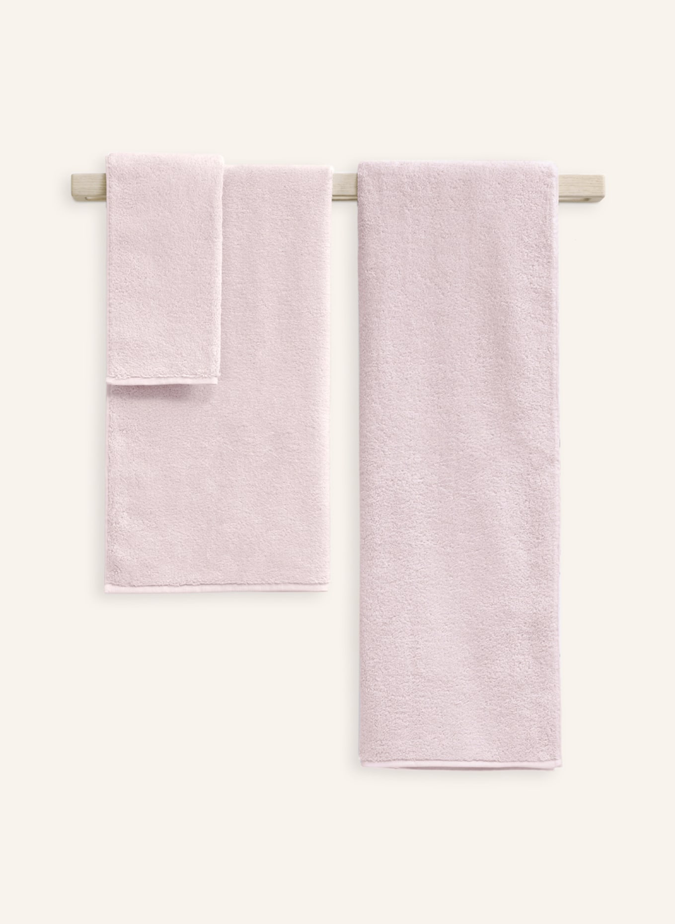 weseta switzerland Shower towel DREAM ROYAL, Color: LIGHT PINK (Image 2)