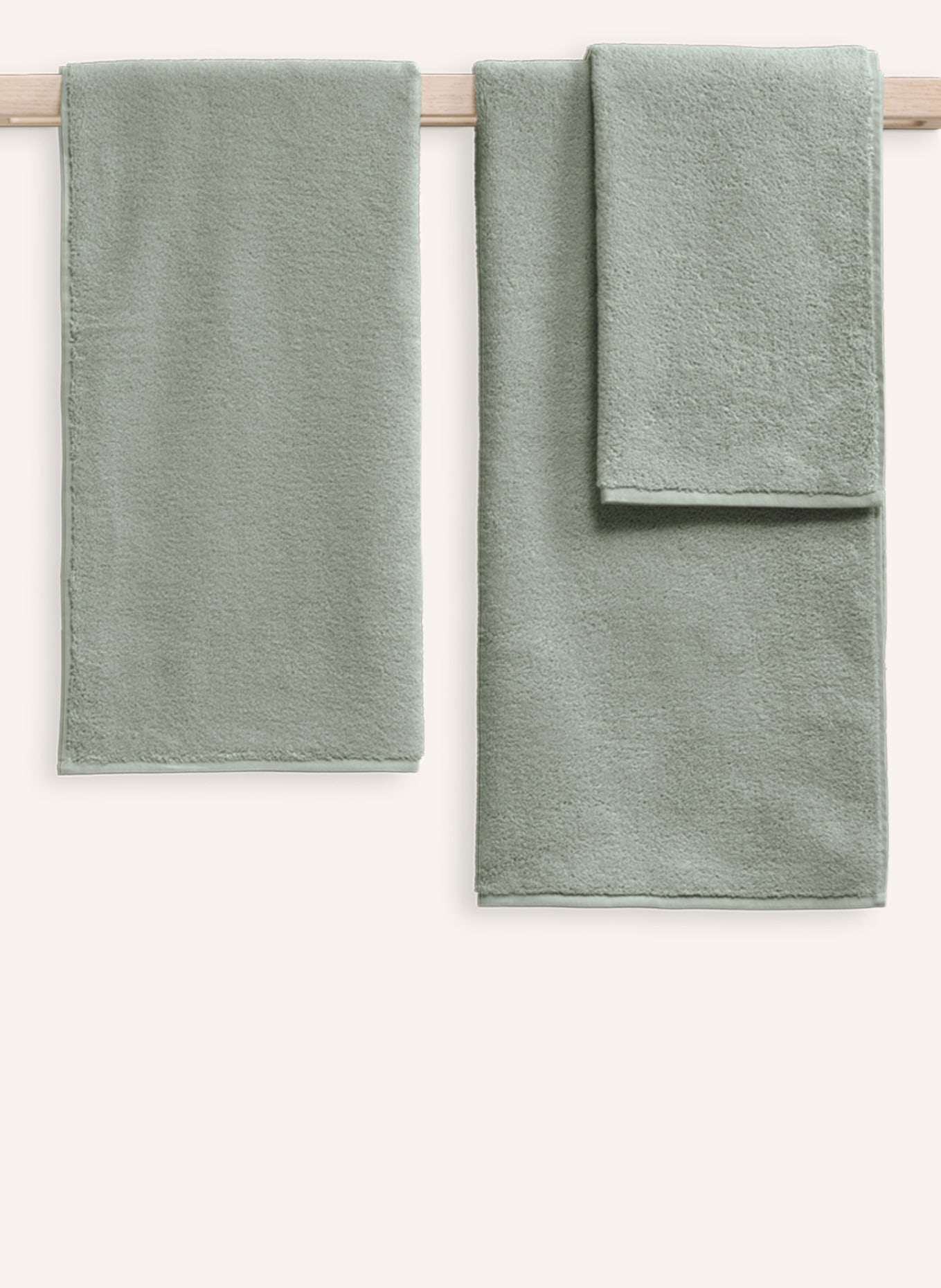 weseta switzerland Towel DREAMPURE, Color: 65 URBANGREEN (Image 2)
