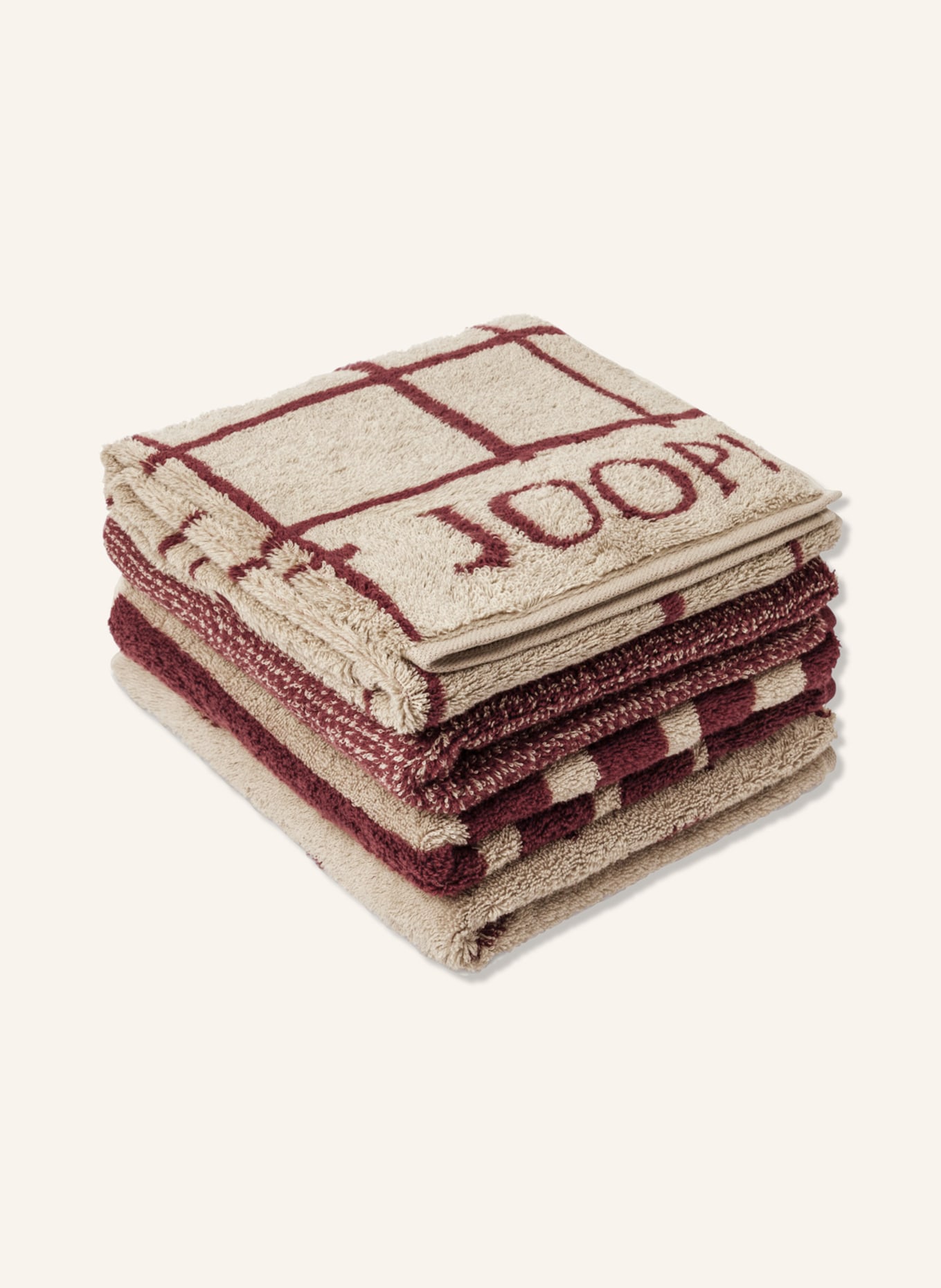 JOOP! Guest towel SELECT LAYER, Color: 32 ROUGE (Image 4)