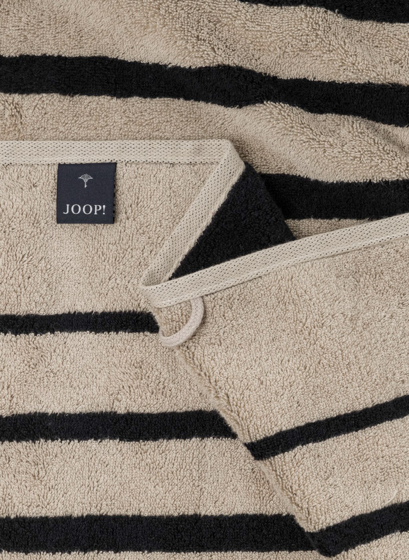 JOOP! Bath towel SELECT SHADE, Color: BLACK/ BEIGE (Image 3)