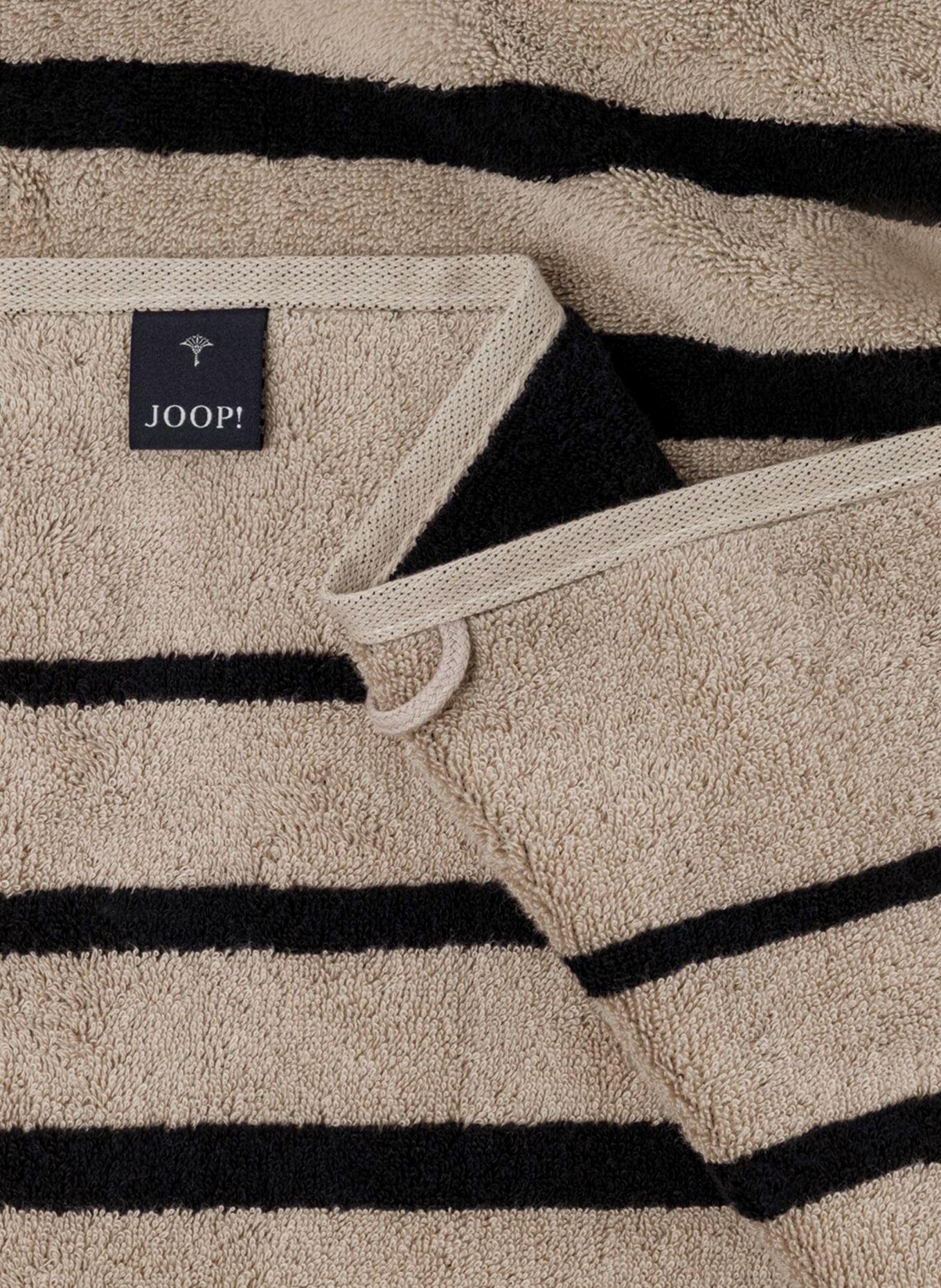 JOOP! Ręcznik SELECT SHADE, Kolor: CZARNY/ JASNOBRĄZOWY (Obrazek 3)