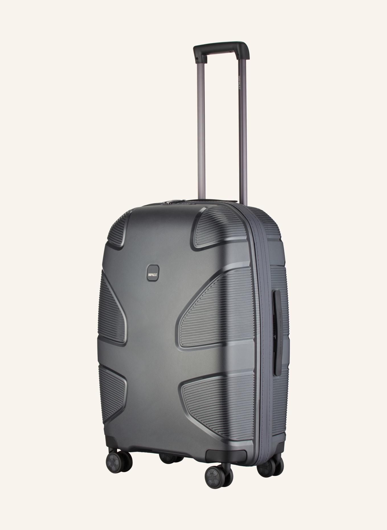 IMPACKT Wheeled suitcase IP1 M, Color: GRAY (Image 1)