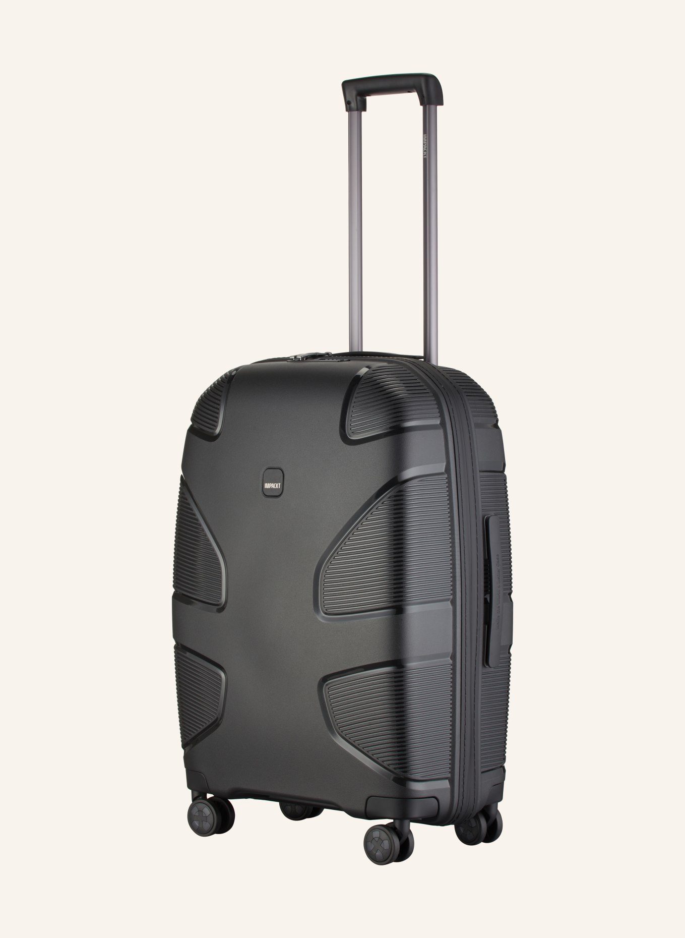 IMPACKT Wheeled suitcase IP1 M, Color: BLACK (Image 1)