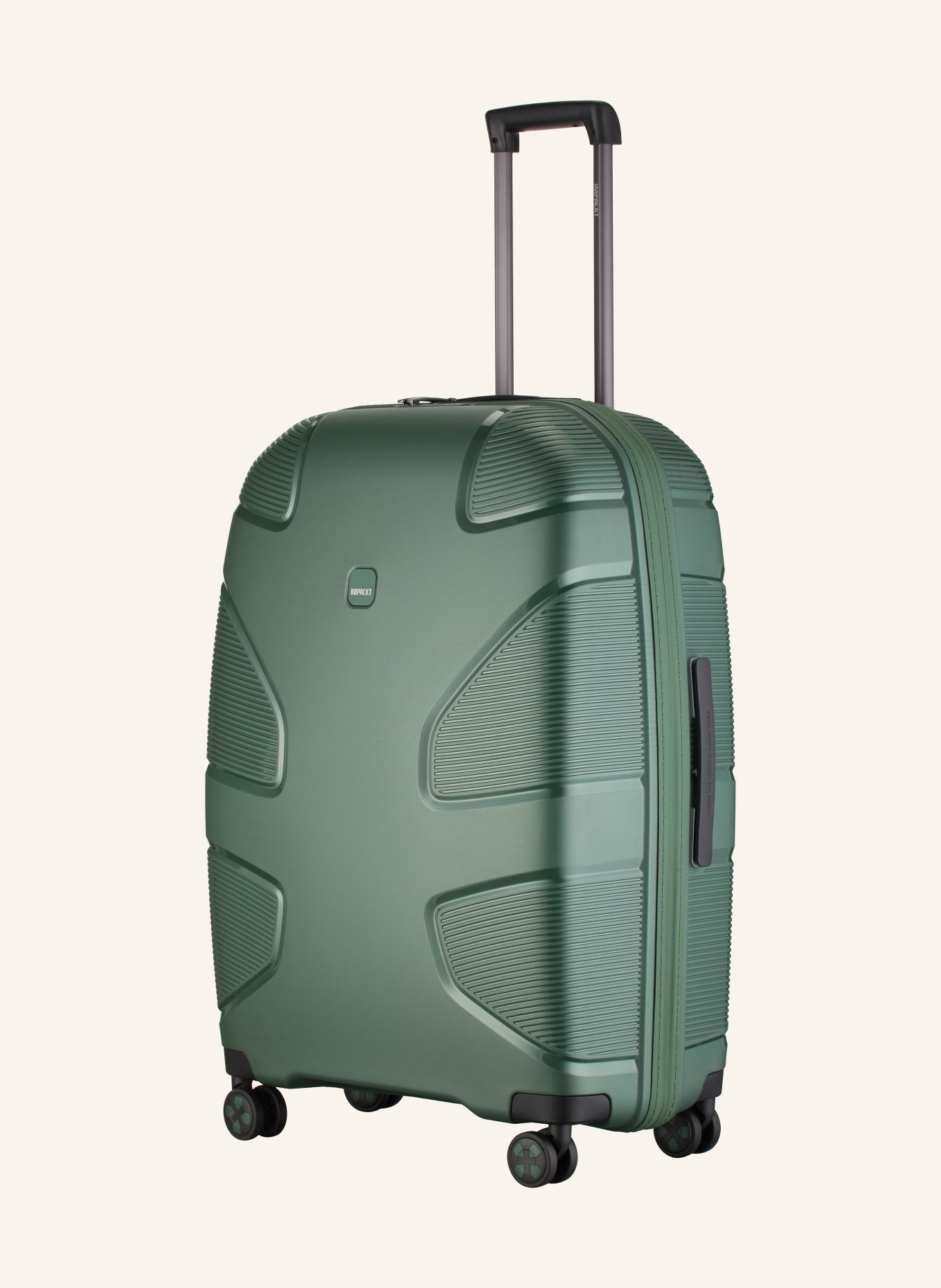IMPACKT Wheeled suitcase IP1 L, Color: DARK GREEN (Image 1)