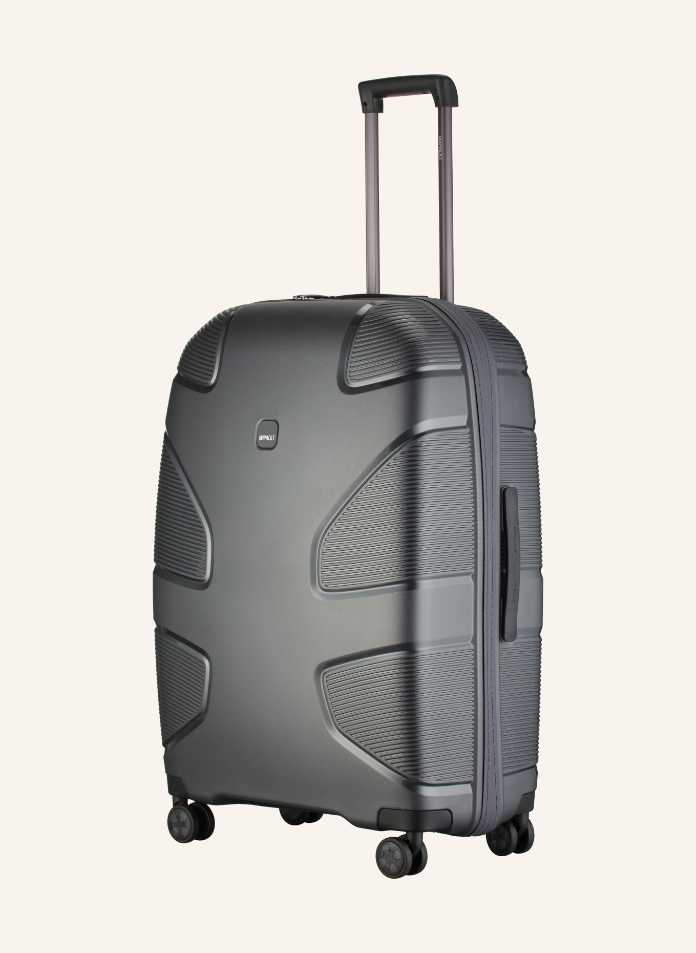 IMPACKT Wheeled suitcase IP1 L, Color: GRAY (Image 1)
