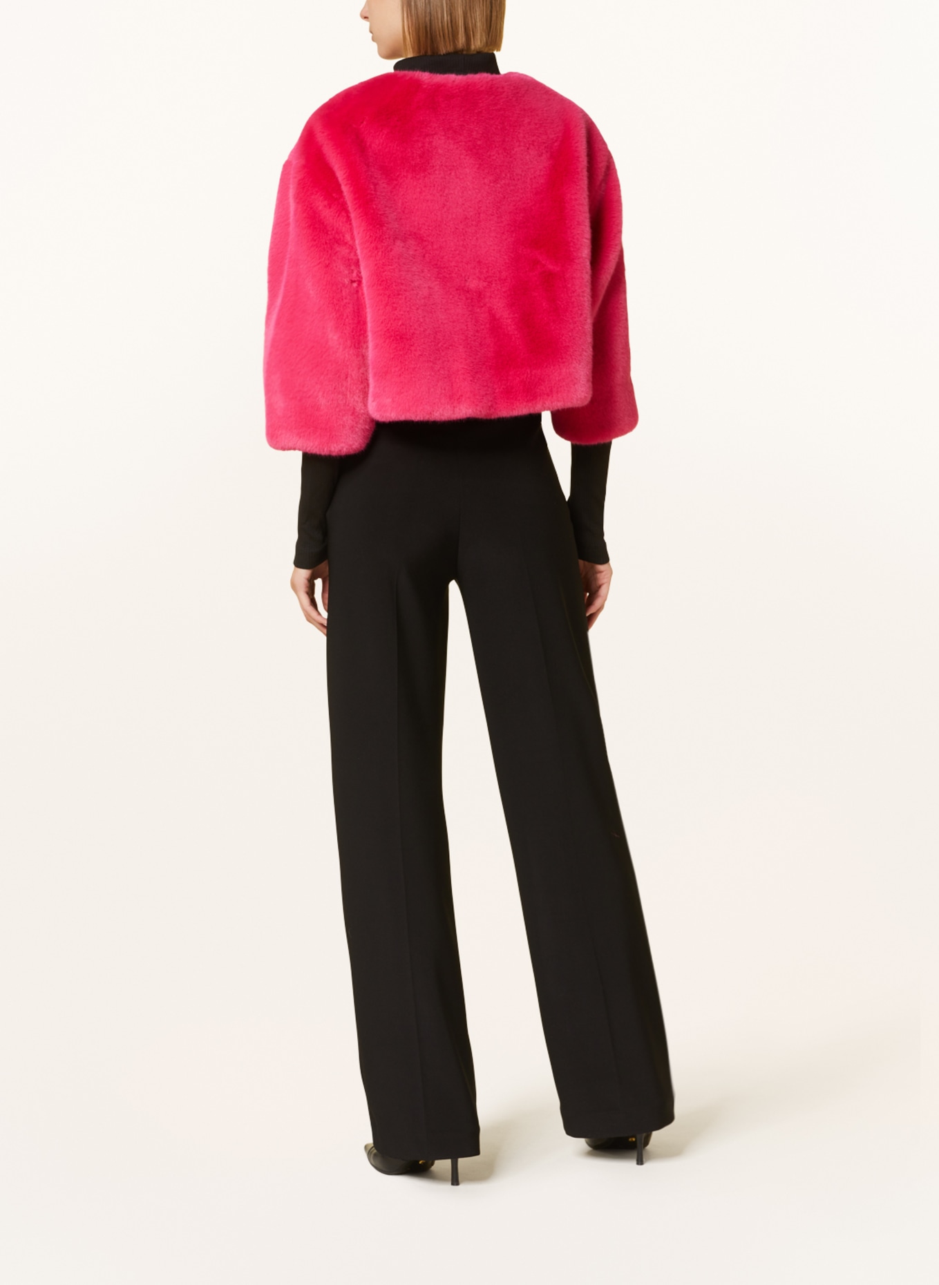 Ted baker faux fur jacket sale