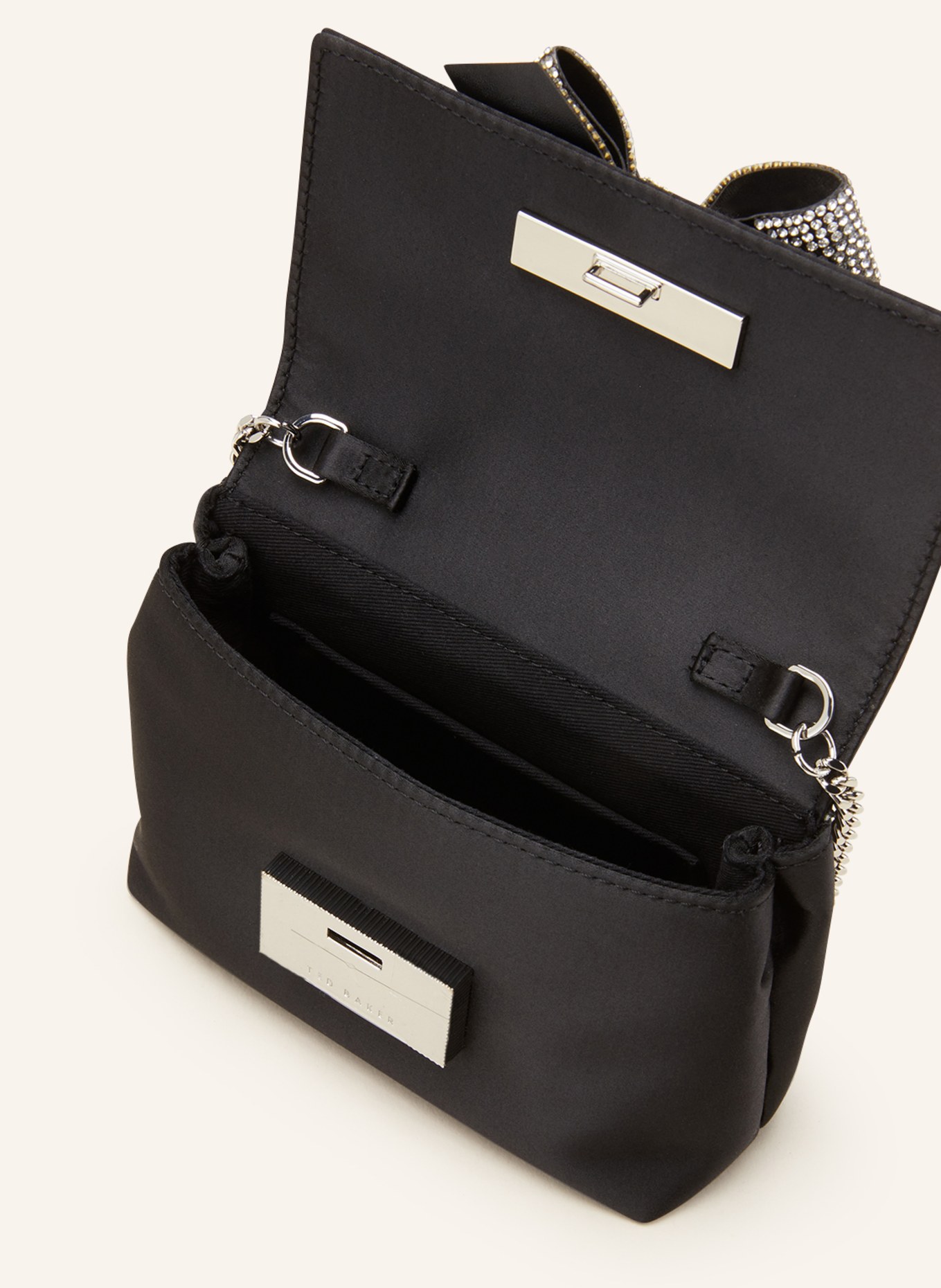 TED BAKER Crossbody bag CRYSTIY with decorative gems, Color: BLACK (Image 3)