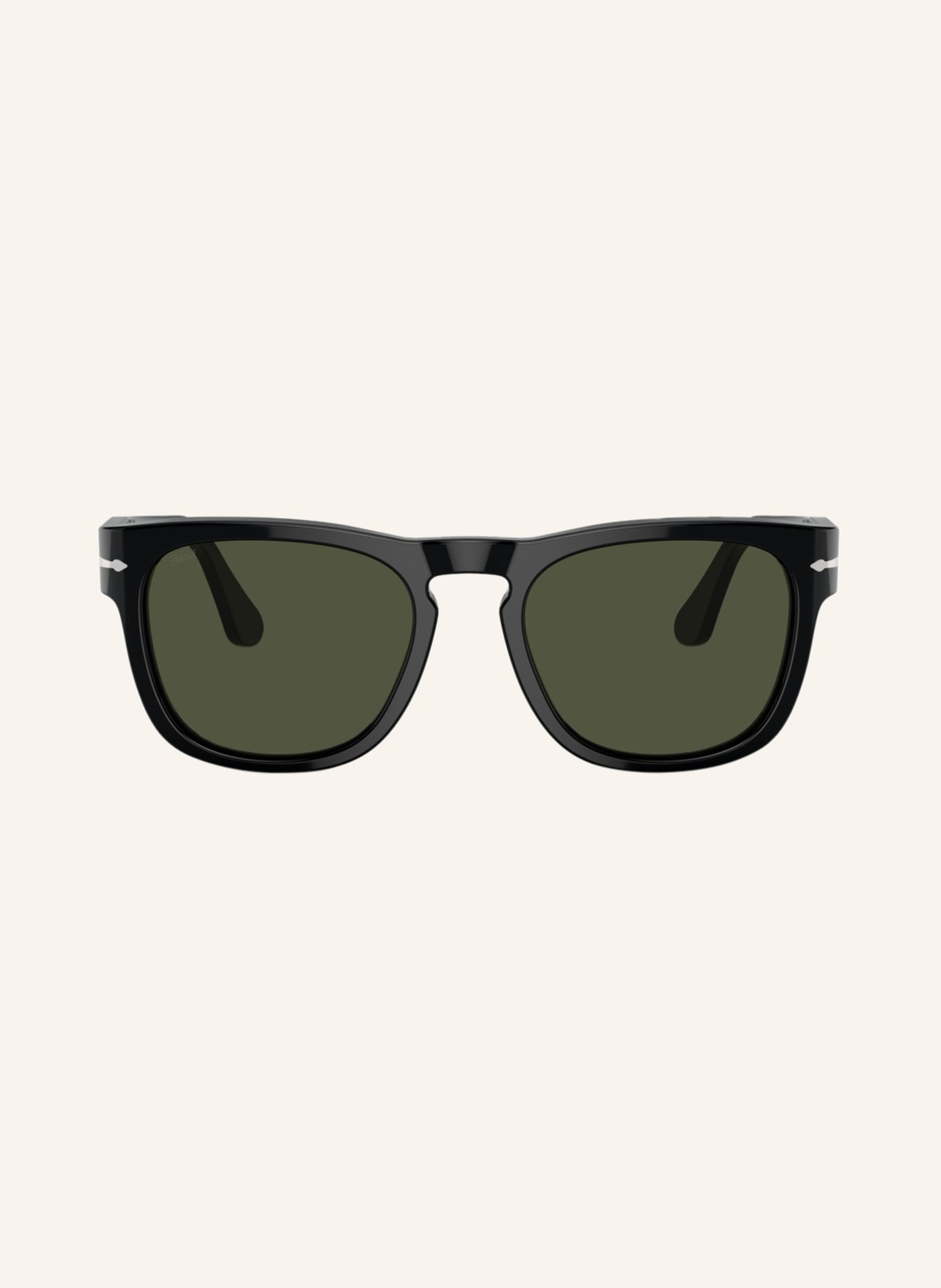 Persol Sluneční brýle PO3333S: 95/31 - ČERNÁ/ ZELENÁ