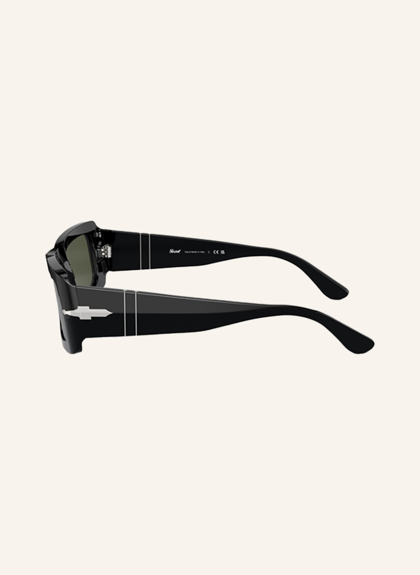 Persol Sonnenbrille PO3332S FRANCIS: 95/31 SCHWARZ/ GRÜN