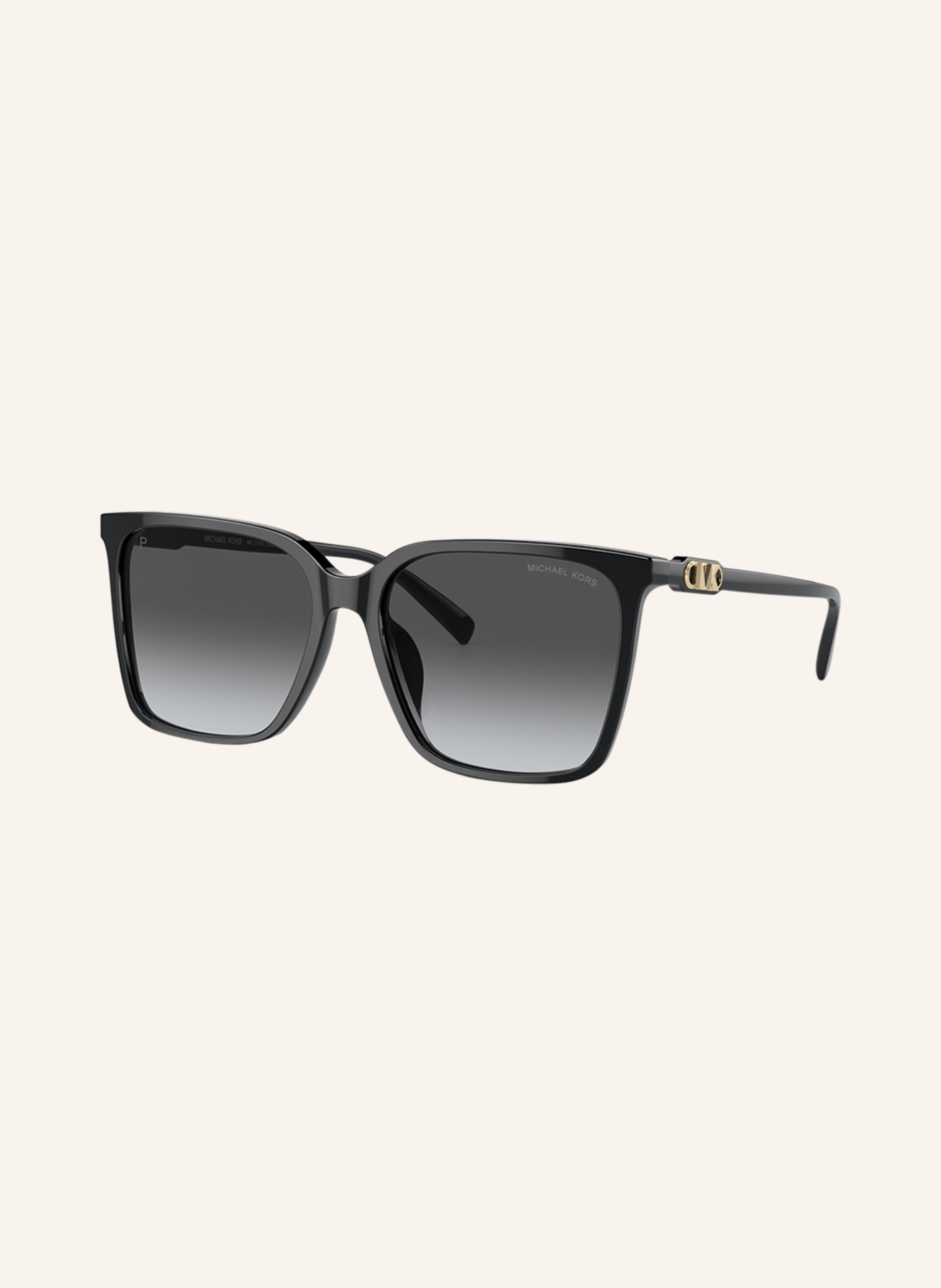 MICHAEL KORS Sun glasses MK2197U CANBERA, Color: 3005T3 BLACK/GRAY POLARIZED (Image 1)