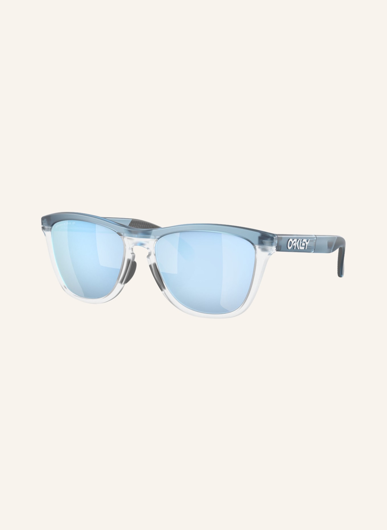 OAKLEY Sunglasses OO9284 FROGSKINS, Color: 928409 BLUE-GRAY/ PINK POLARIZED (Image 1)