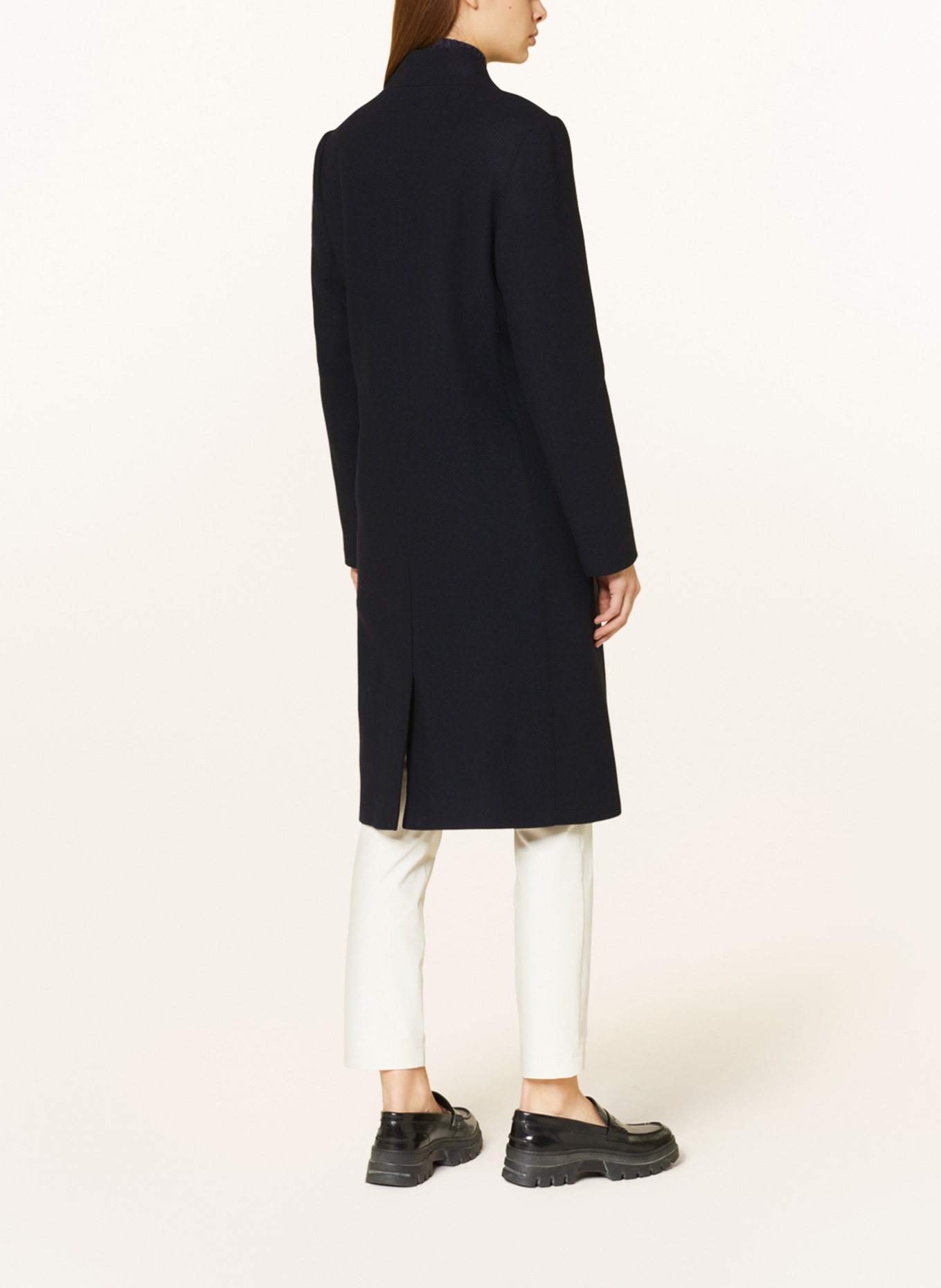 HOBBS Wool coat MILLIE in dark blue
