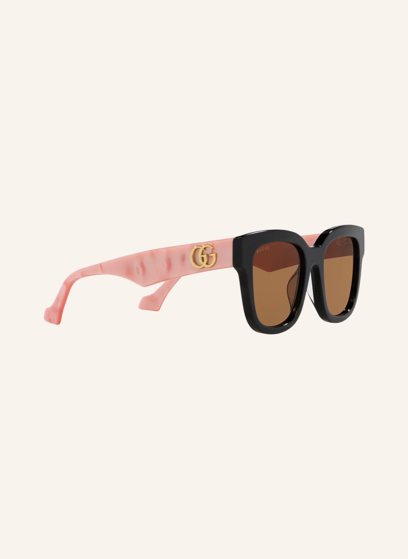 GUCCI Sunglasses GC001618, Color: 1100D1 - BLACK/ BROWN (Image 3)