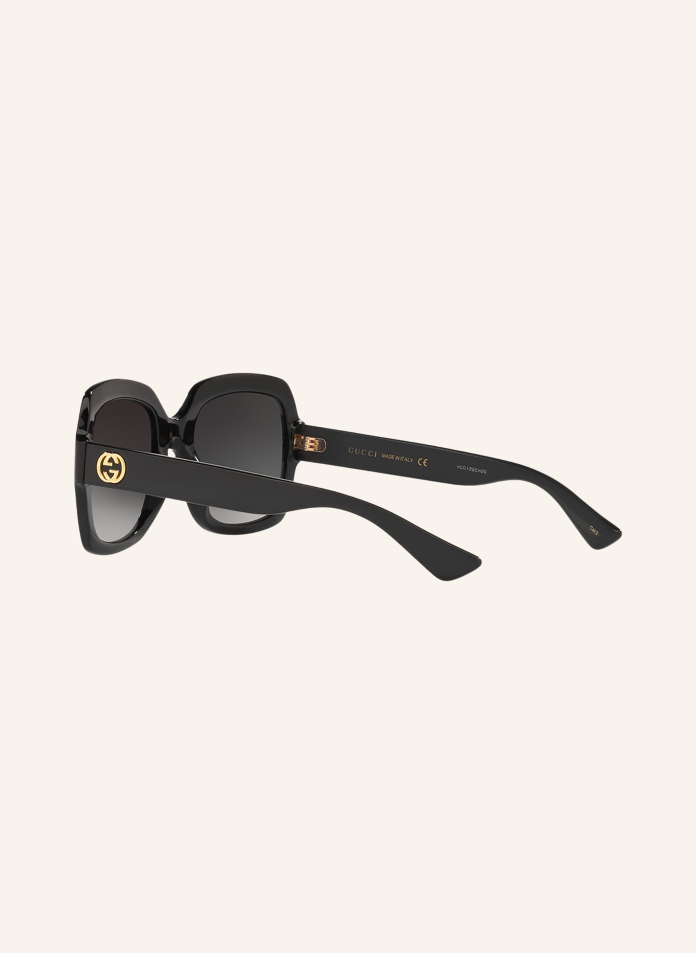 GUCCI Sunglasses GC001662, Color: 1100A1 BLACK/GRAY GRADIENT (Image 4)