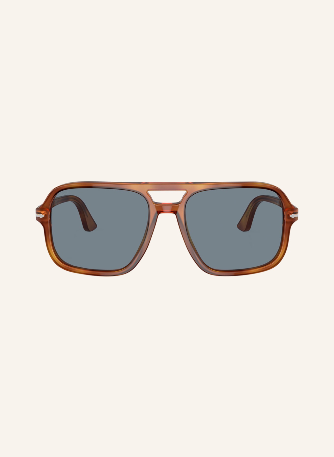 Persol Sonnenbrille PO3328S: 96/56 BRAUN/ BLAU