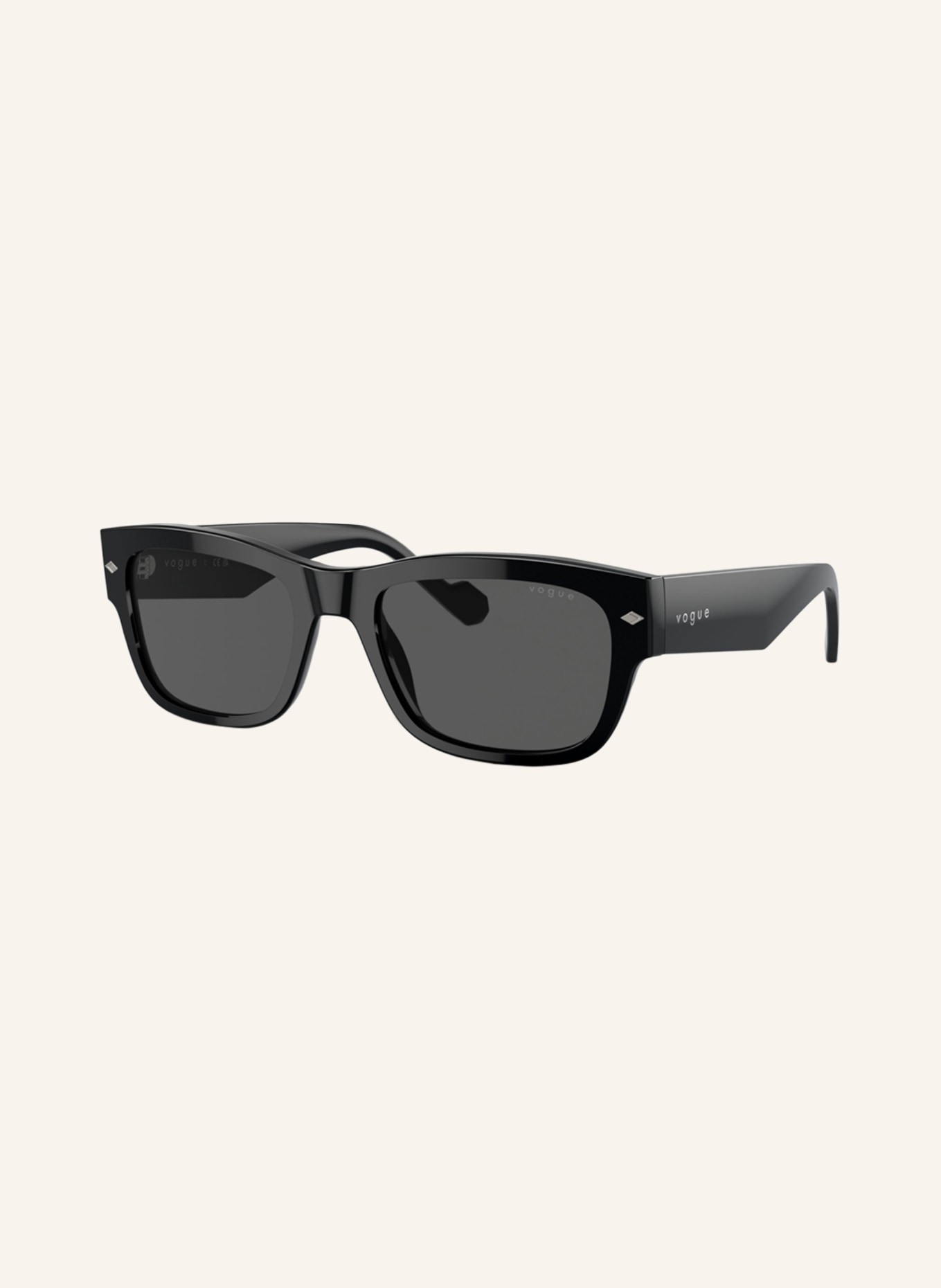 VOGUE Sunglasses VO5530S, Color: W44/87 BLACK/GRAY (Image 1)