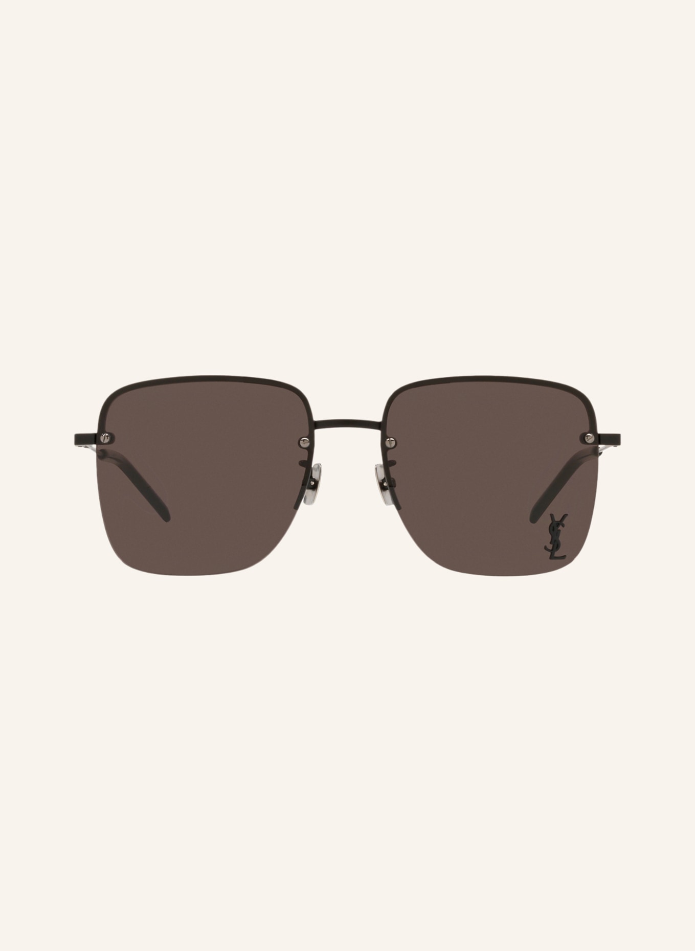 SAINT LAURENT Sunglasses YS000296, Color: 1100A1 - BLACK/GRAY (Image 2)