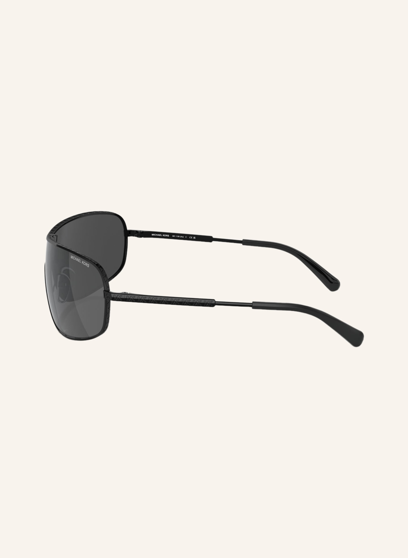 MICHAEL KORS Sunglasses MK1139 AIX, Color: 10056G BLACK/ DARK GRAY MIRRORED (Image 4)