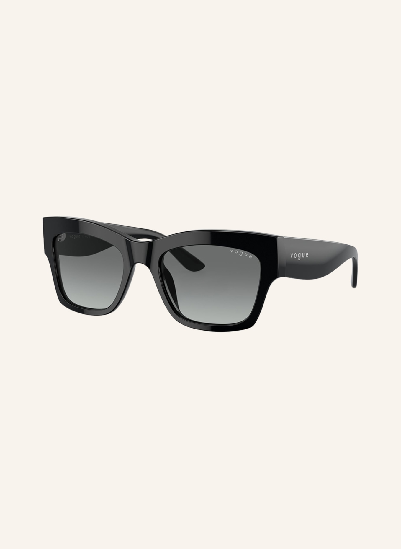 VOGUE Sunglasses VO5524S, Color: W44/11 - BLACK/GRAY GRADIENT (Image 1)