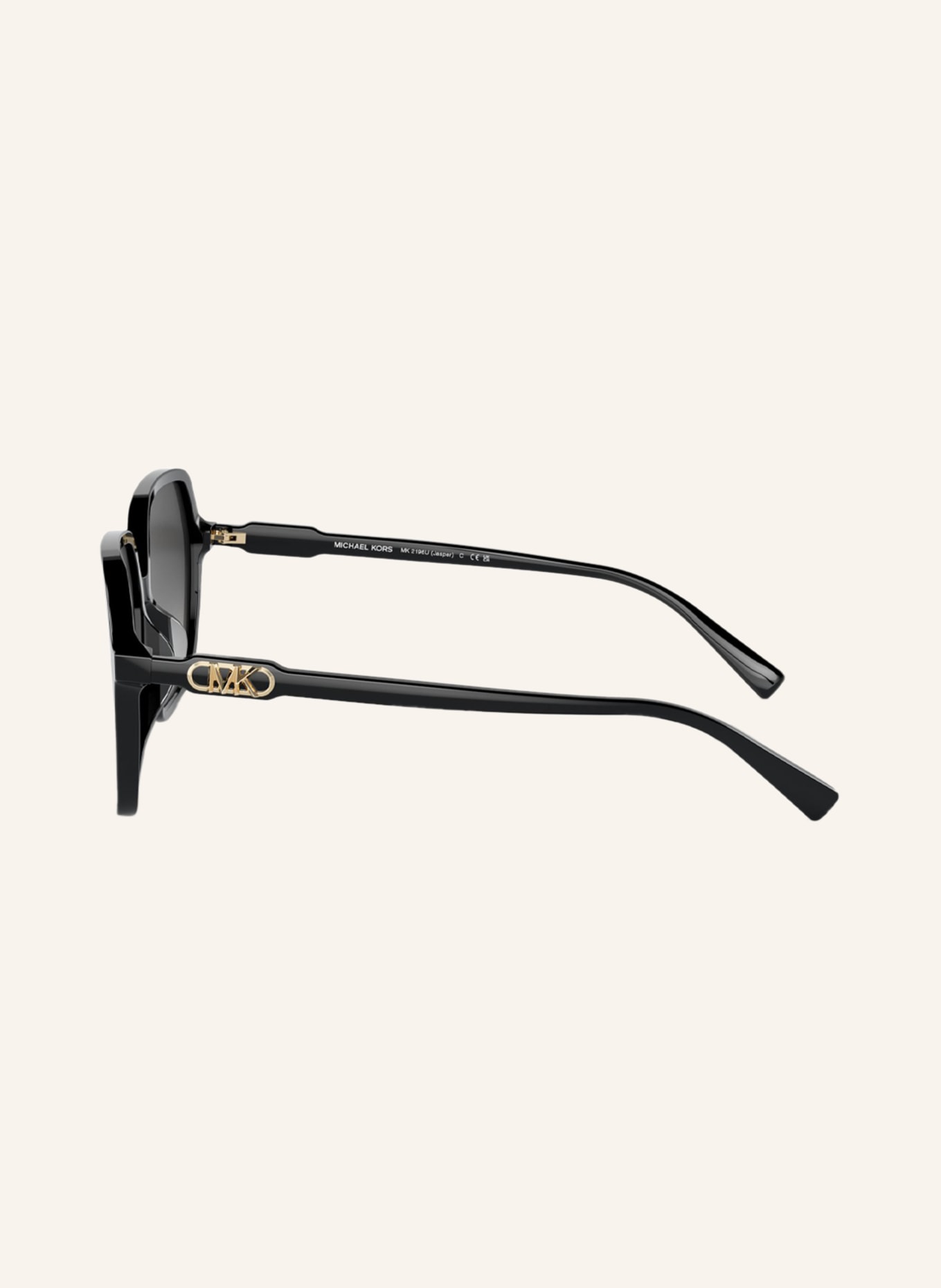 MICHAEL KORS Sunglasses MK2196U JASPER, Color: 30058G - BLACK/GRAY GRADIENT (Image 4)