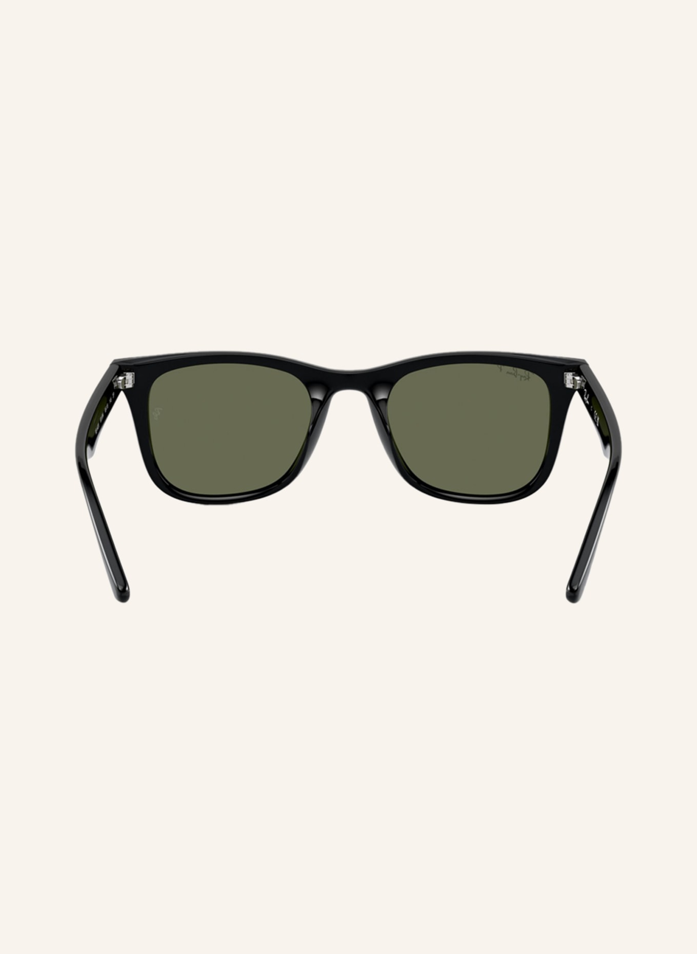 Ray-Ban Sunglasses RB4420, Color: 601/9A BLACK/GREEN POLARIZED (Image 3)