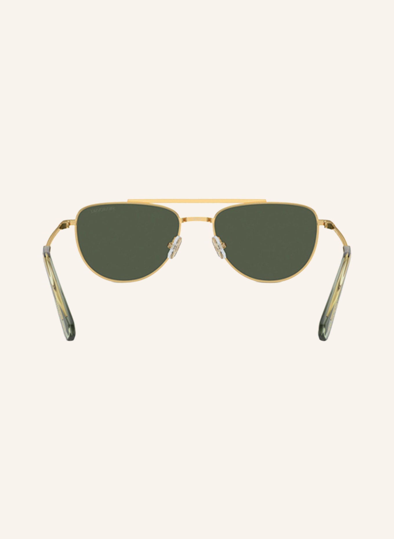 SWAROVSKI Sunglasses SK7007 with decorative gems, Color: 401782- GOLD/ GREEN (Image 3)