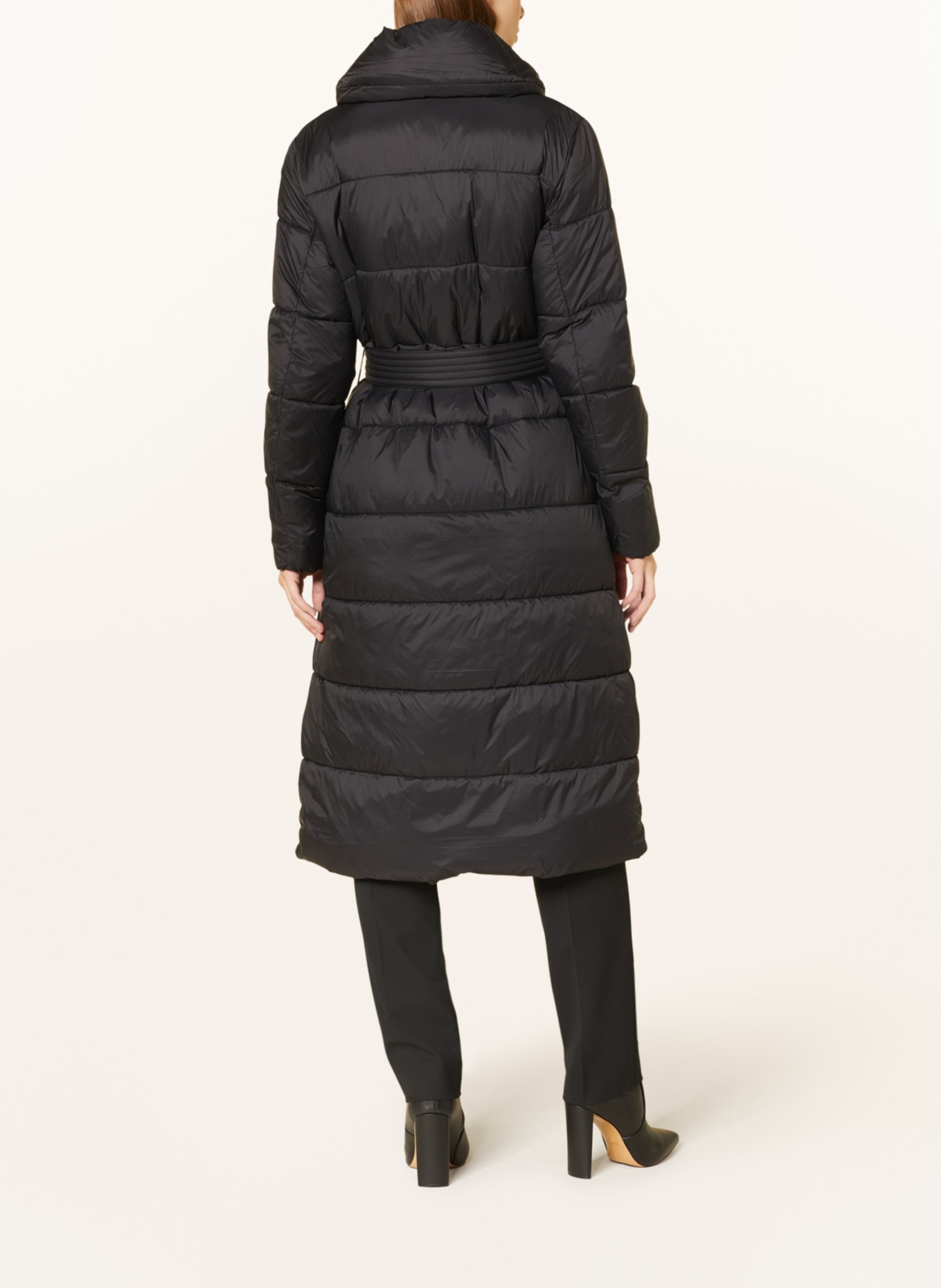HOBBS Quilted coat KATHLEEN in black