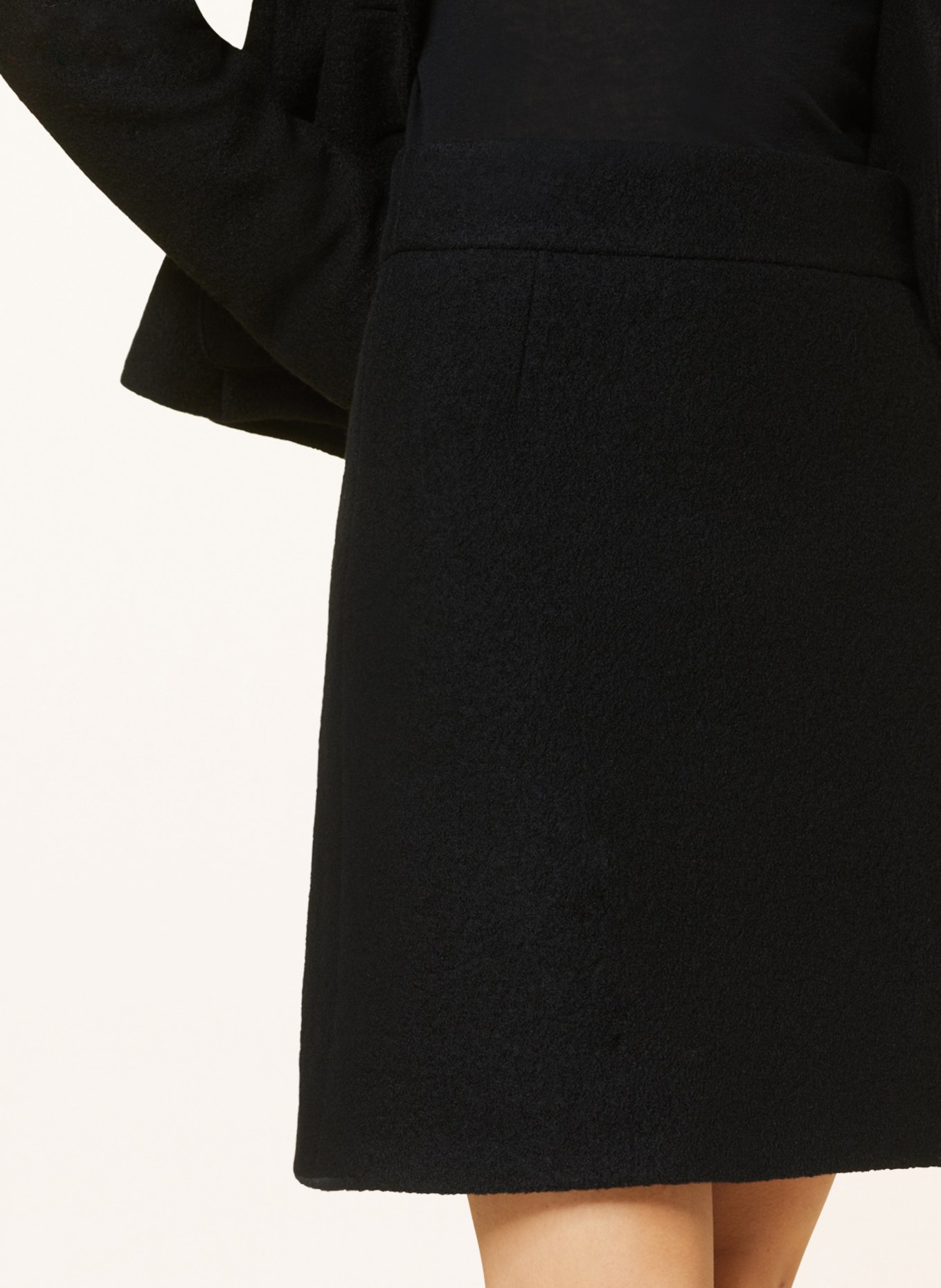 BOSS Skirt VATWEA, Color: BLACK (Image 4)