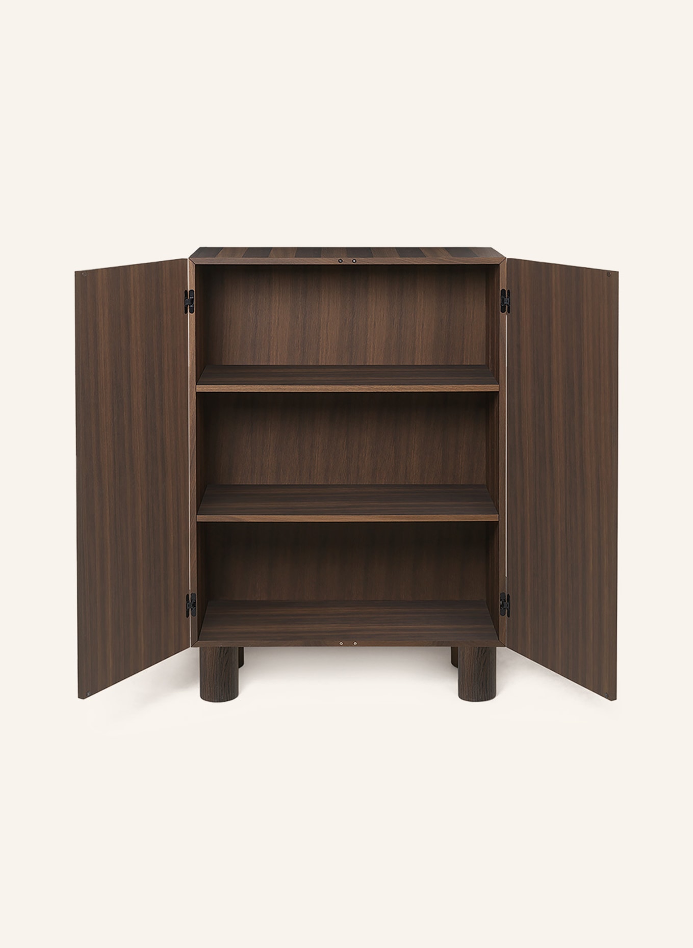 Ferm LIVING Úložná skříň POST: HNĚDÁ