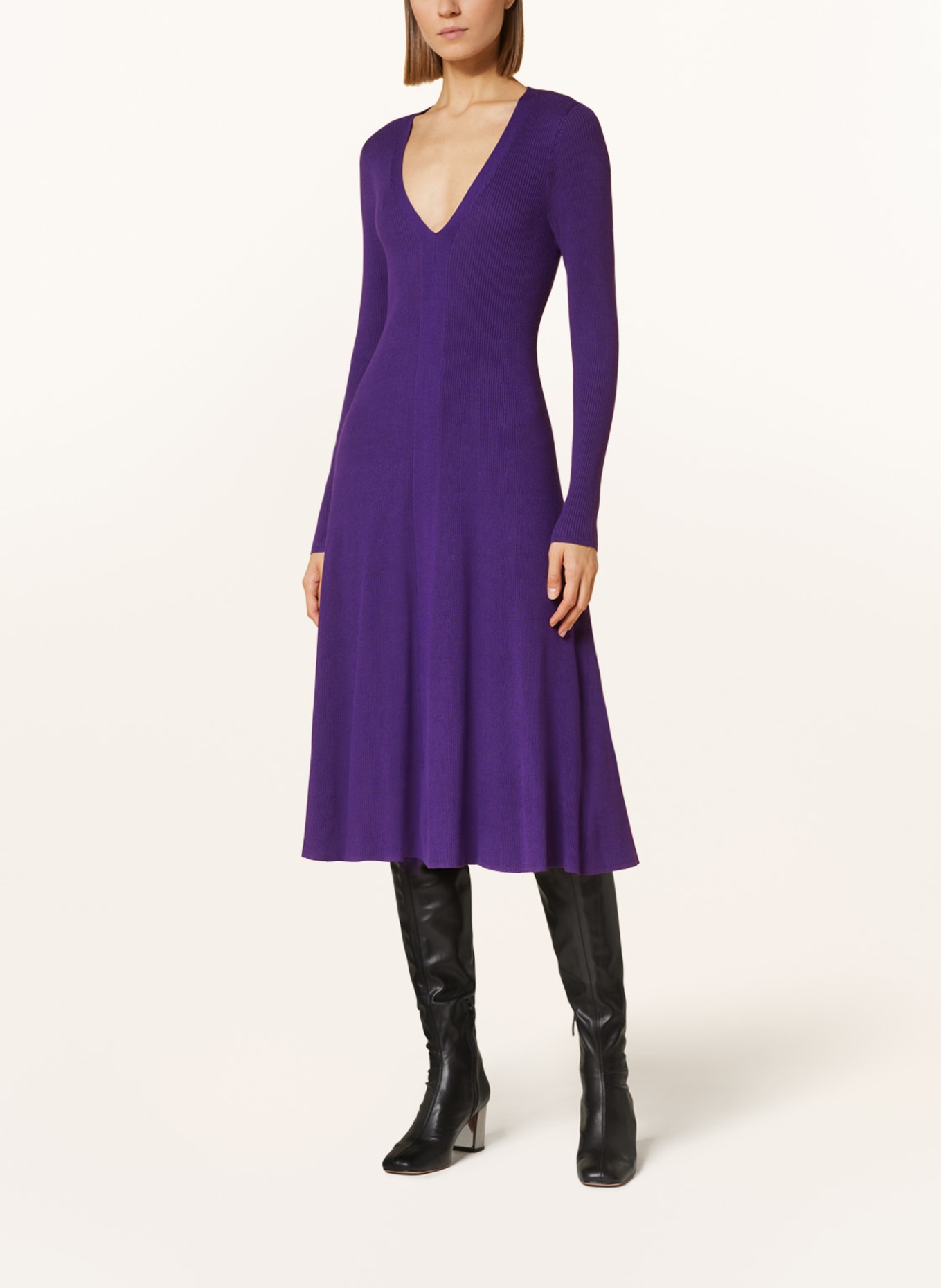 Phase Eight Knit dress AMBERLYN, Color: PURPLE (Image 2)