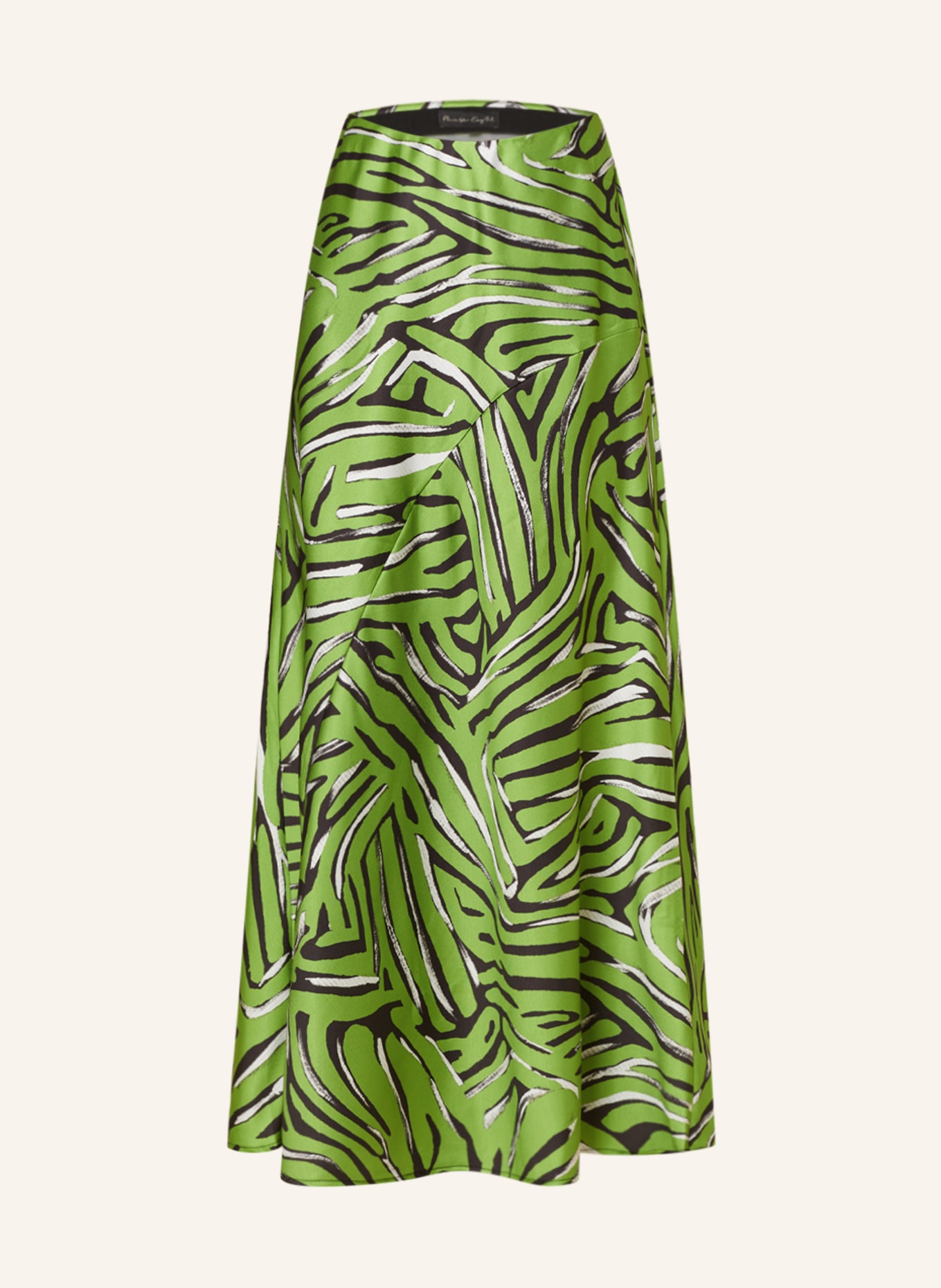 Phase Eight Satin skirt NORABEL, Color: LIGHT GREEN/ DARK GREEN/ WHITE (Image 1)