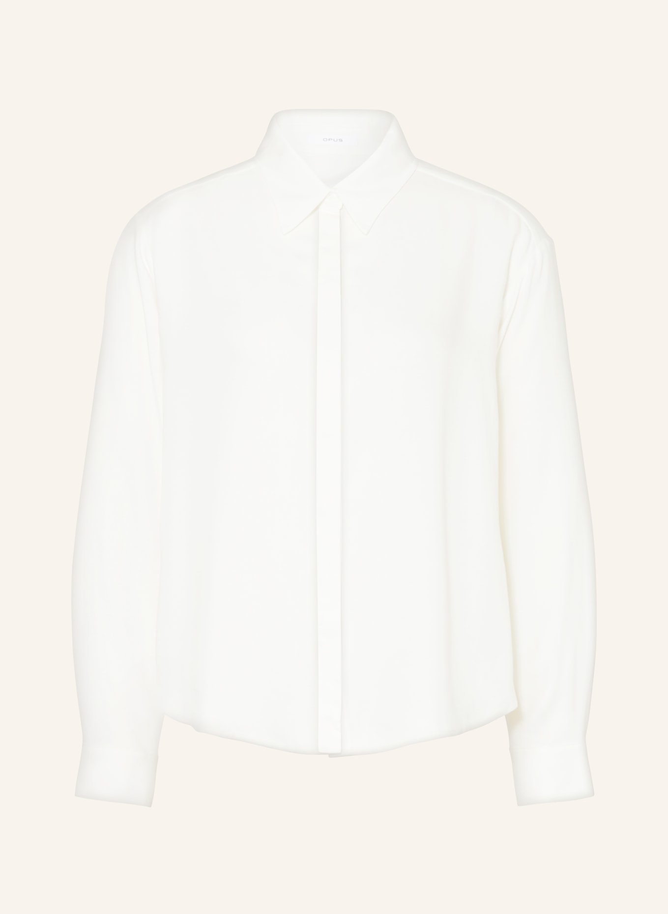 OPUS Shirt blouse FELPINA, Color: ECRU (Image 1)