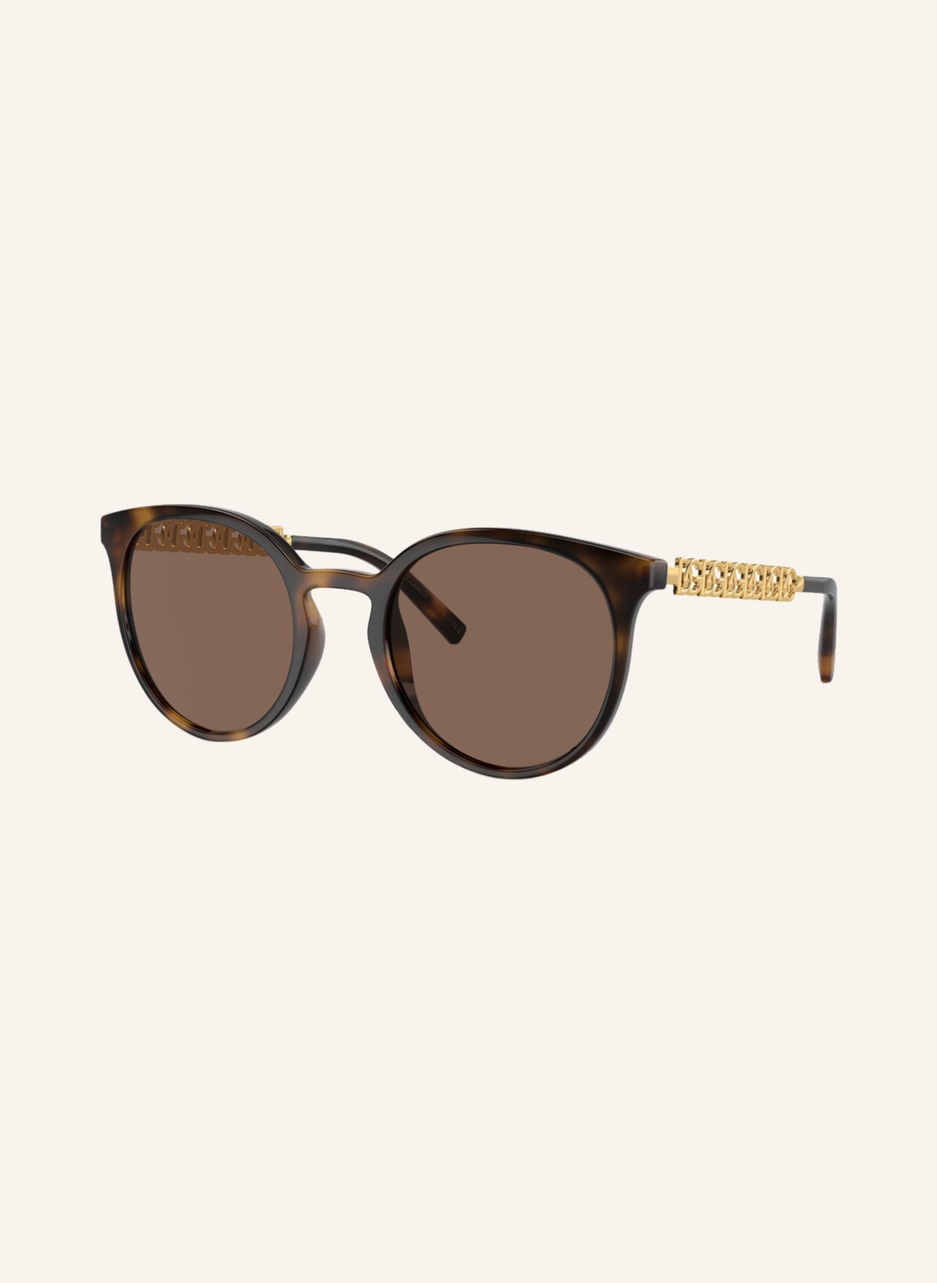 DOLCE & GABBANA Sunglasses DG6189U, Color: 502/73 - HAVANA/ DARK BROWN (Image 1)