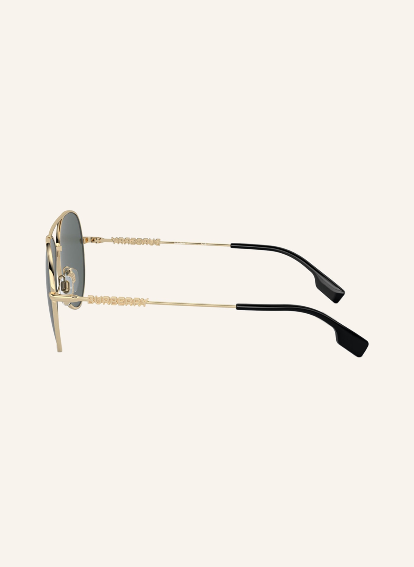 BURBERRY Sunglasses BE3147: 110981 - GOLD/DARK GRAY