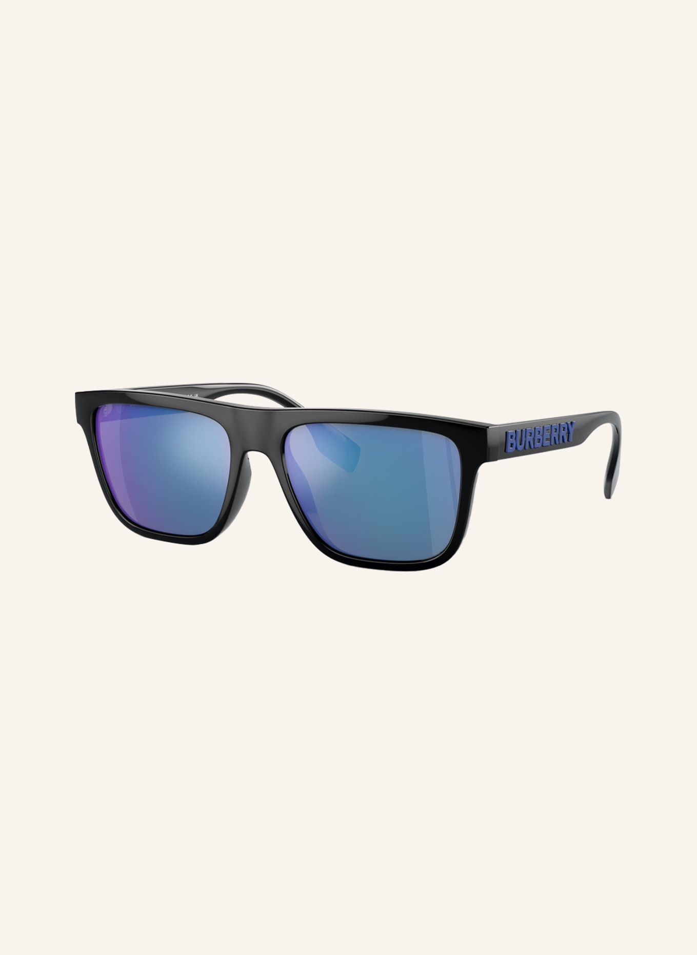 BURBERRY Sunglasses BE4402U, Color: 300155 - BLACK/ LIGHT GREEN (Image 1)