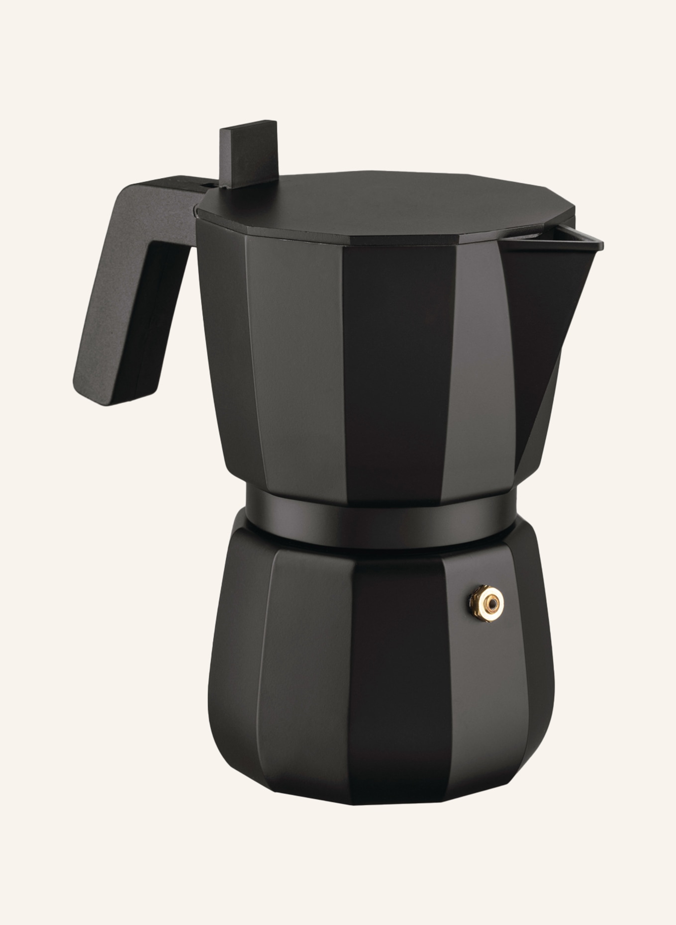 ALESSI Espresso maker MOKA, Color: BLACK (Image 1)